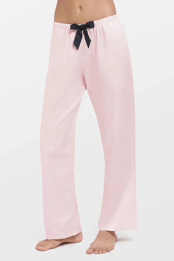 Claudia Shirt & Trouser PJ Set- Pink