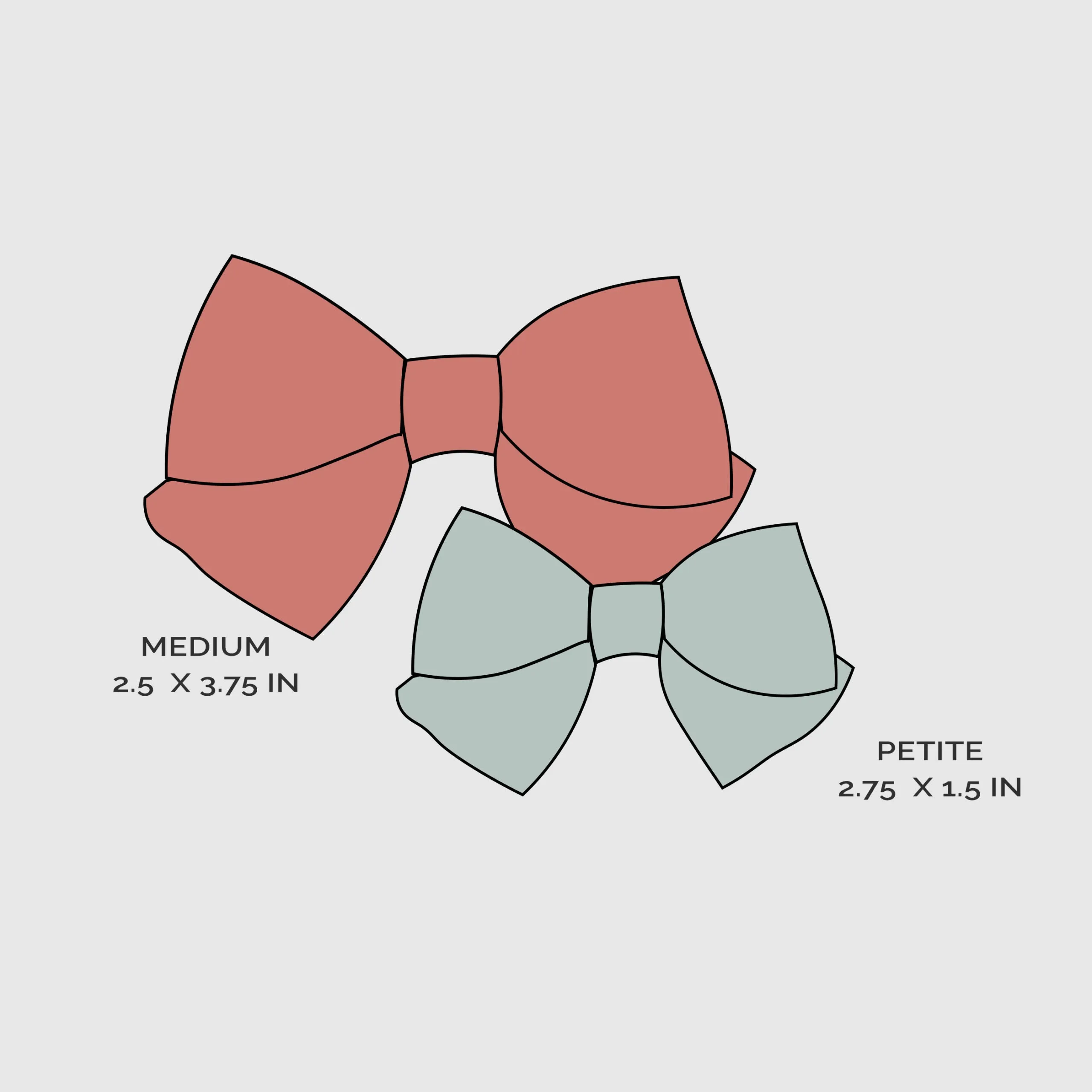 Clay | Medium Sailor Bow