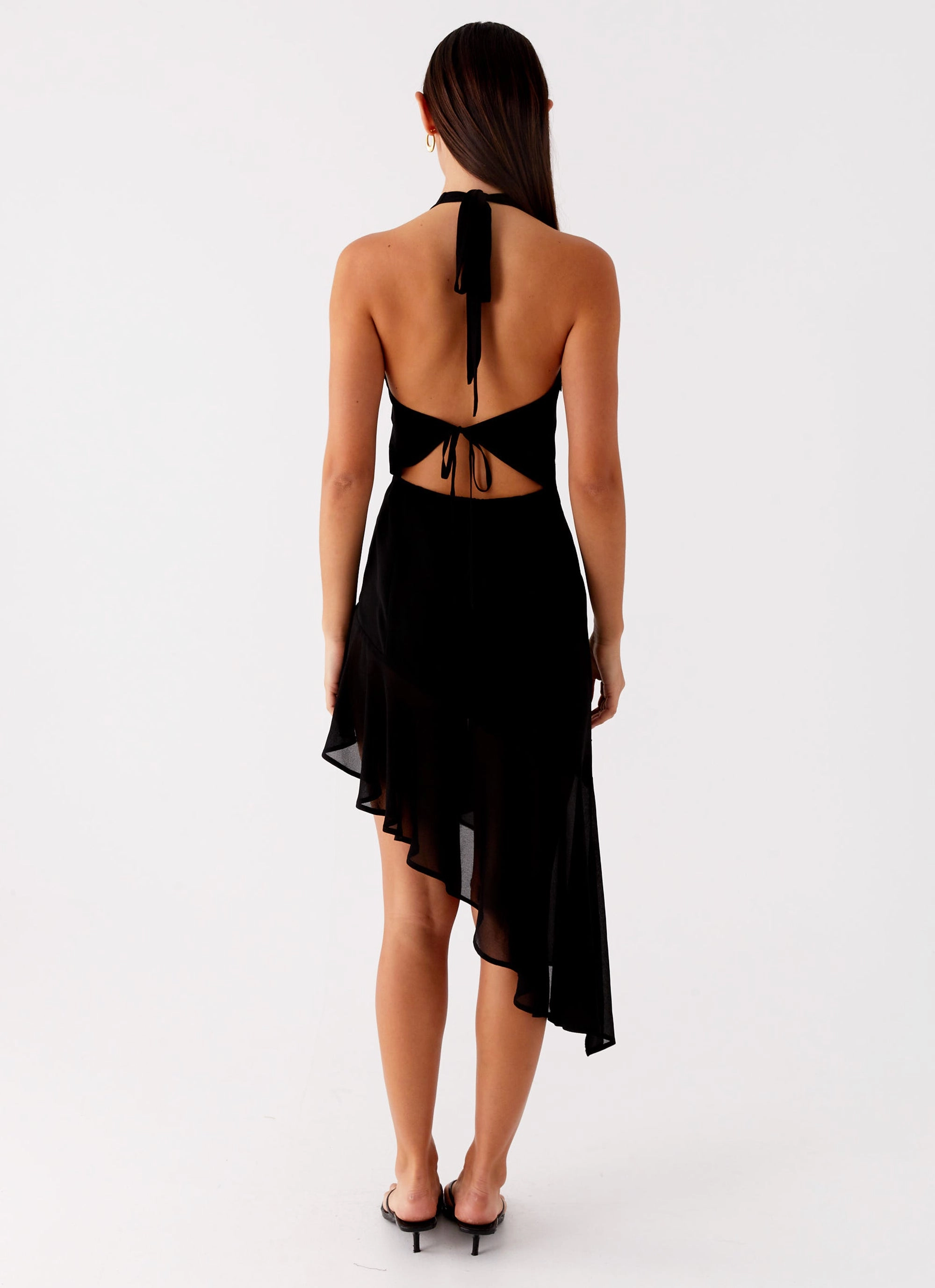 Clean Slate Midi Dress - Black Daily Style