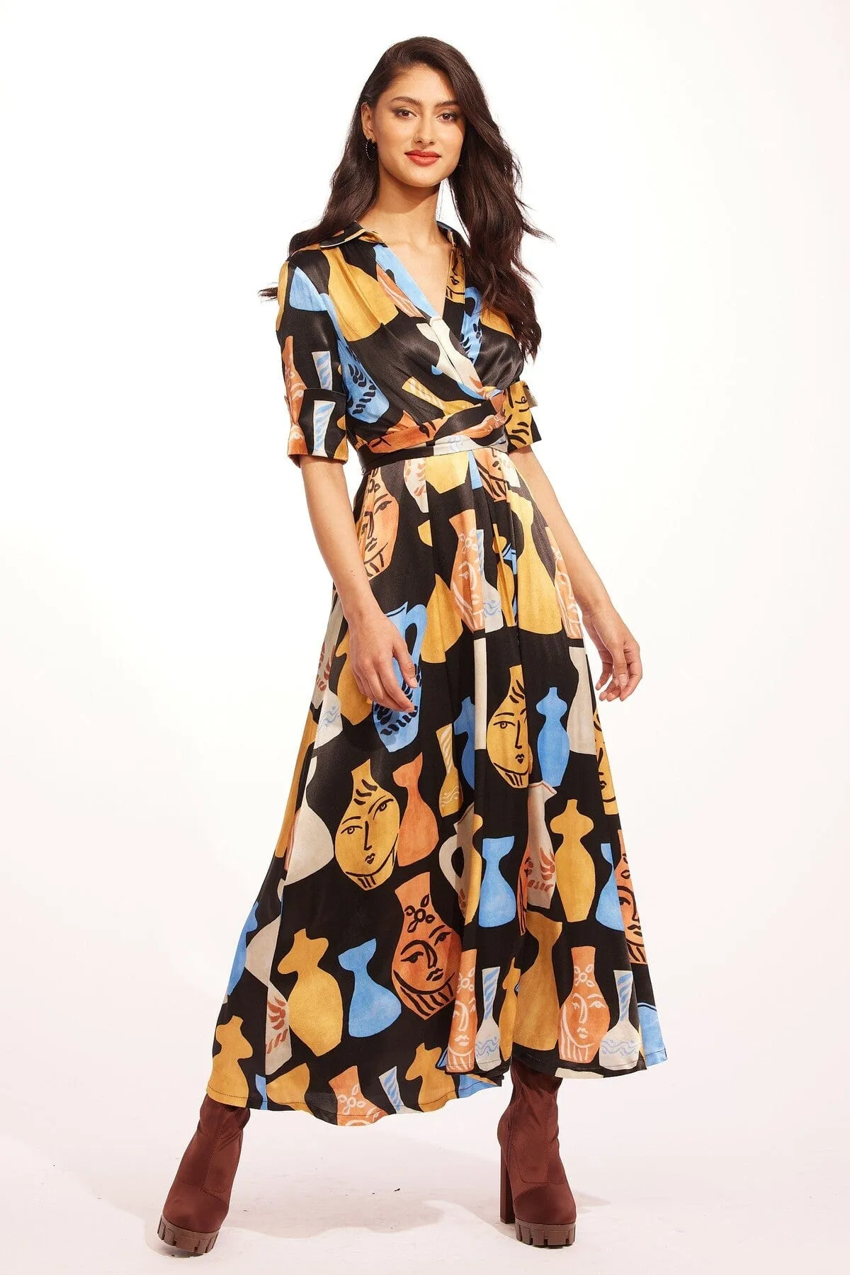 TemperatureRegulatingFabric Arma Dress - Visage