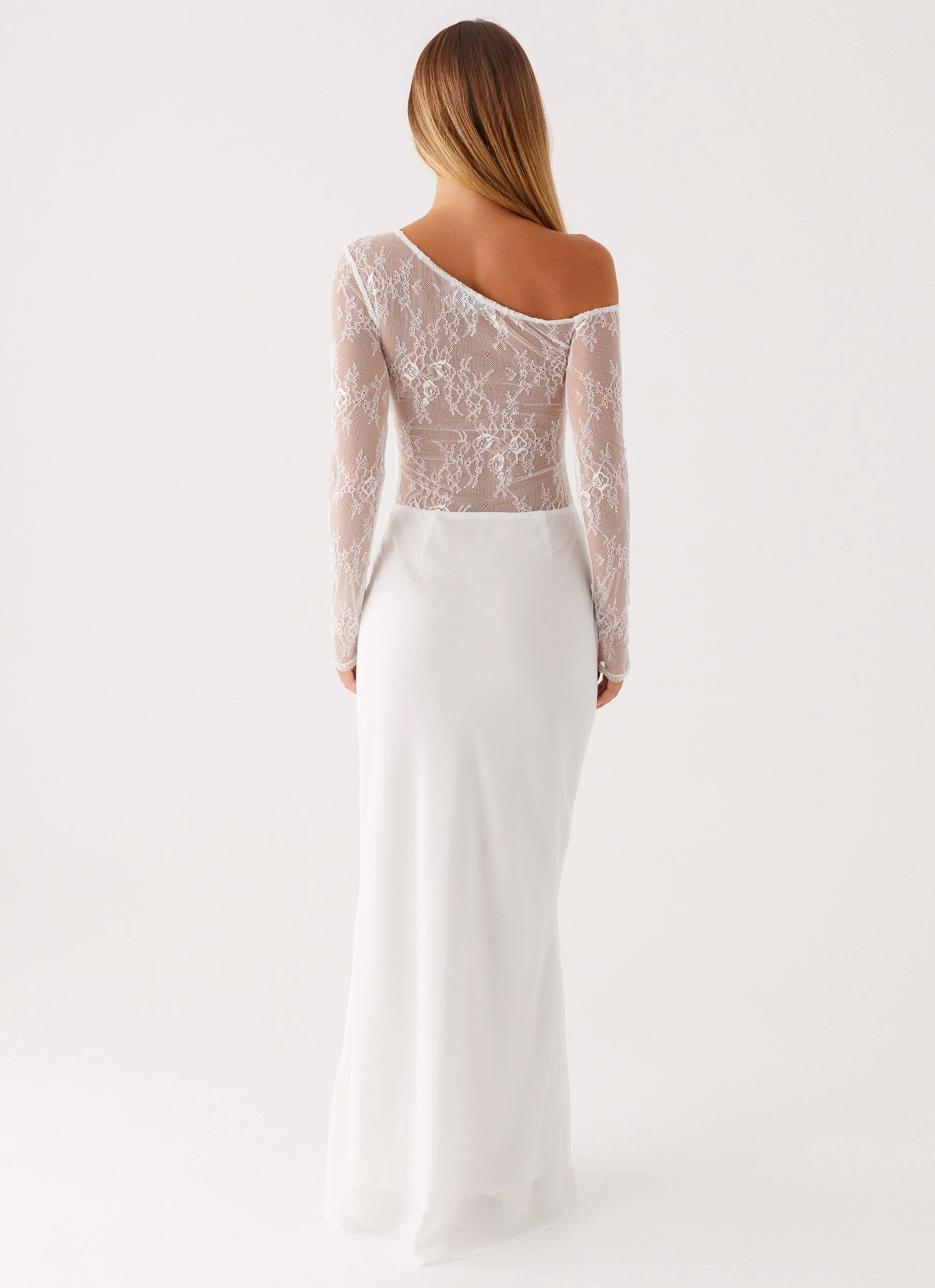 Chill Detail Take Your Time Maxi Dress - White