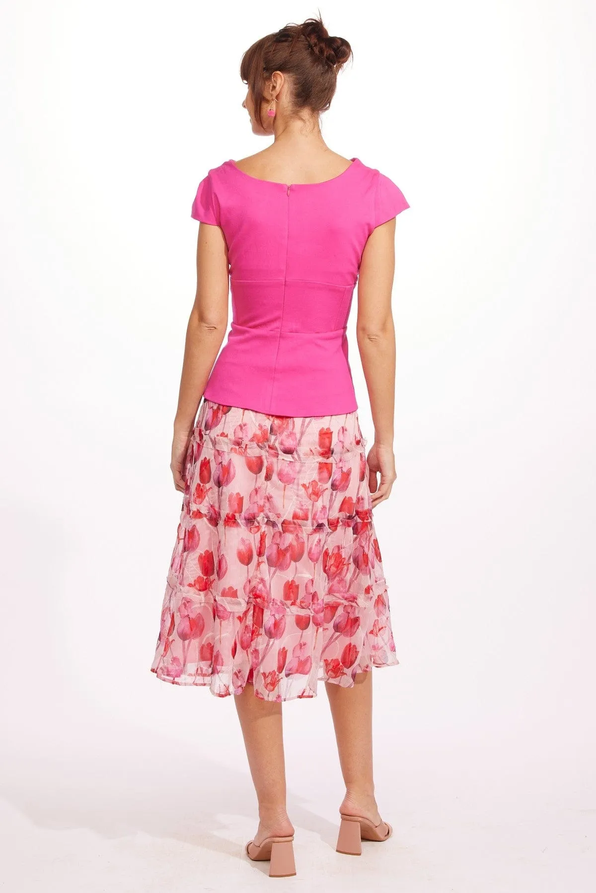 Clover Skirt - Tickle Me Tulip Functional Detail Refined Mood