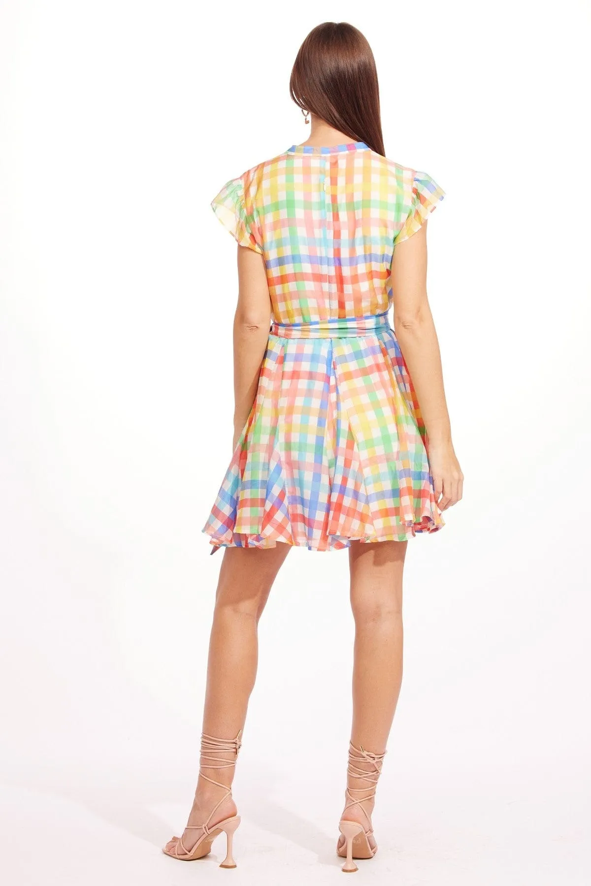 Meret Dress - Tuscana Plaid Soft Lines