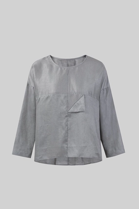 Coconut 08 | linen top Taped Armholes Flexible Comfort TemperatureRegulating Coconut 08 | linen top