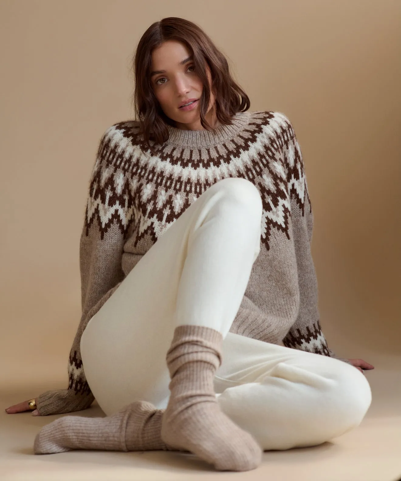 Effortless Comfort Cozy Stretch Thatcher Crewneck