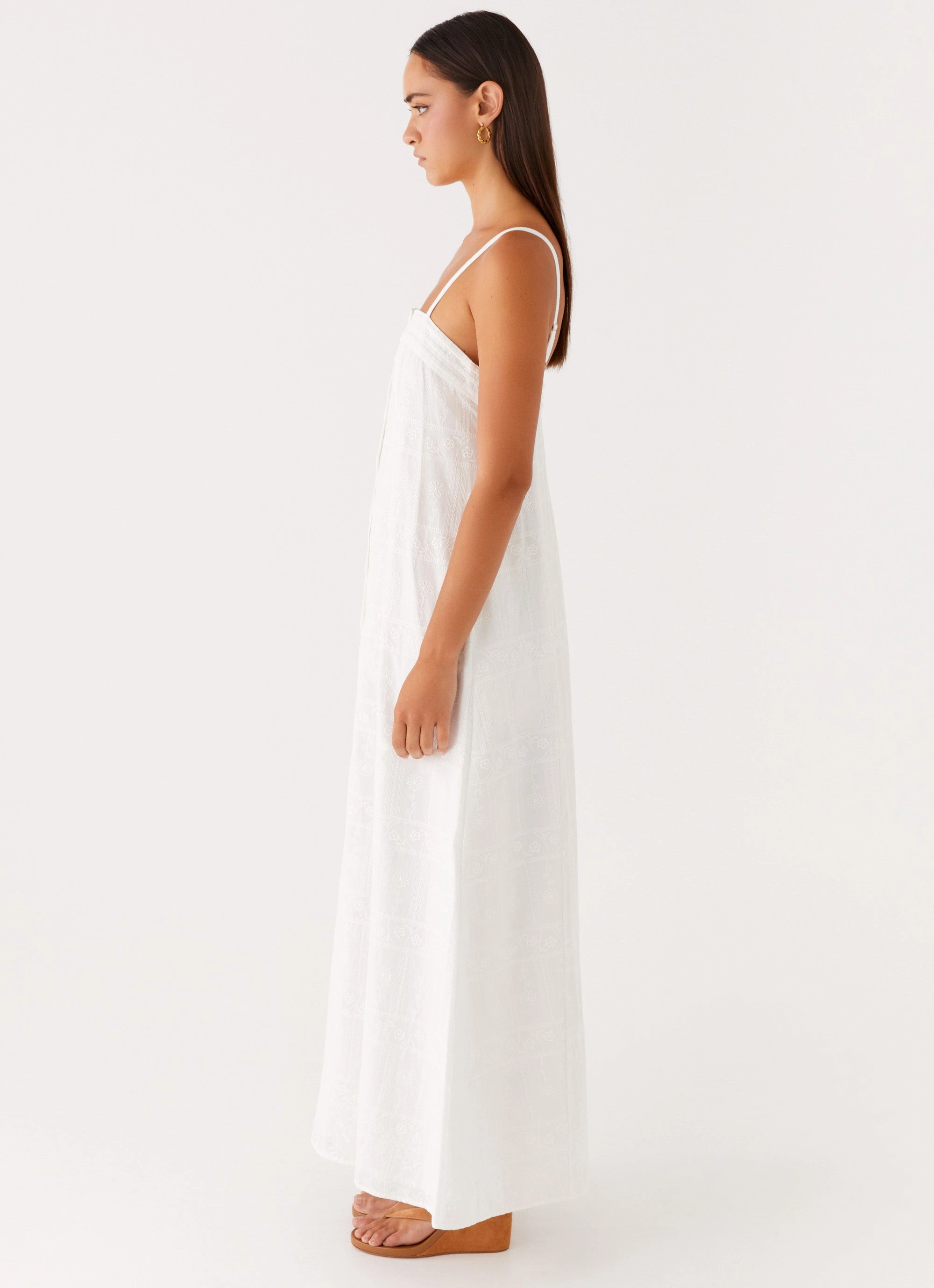 Timeless Fashion Cole Maxi Dress - White
