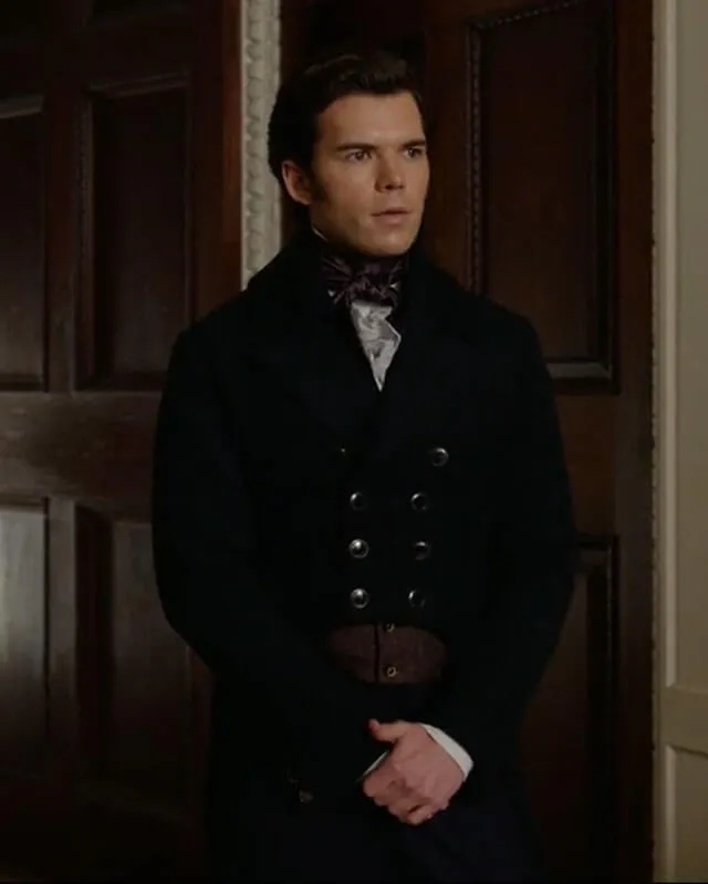 Colin Bridgerton S03 Black Tailcoat