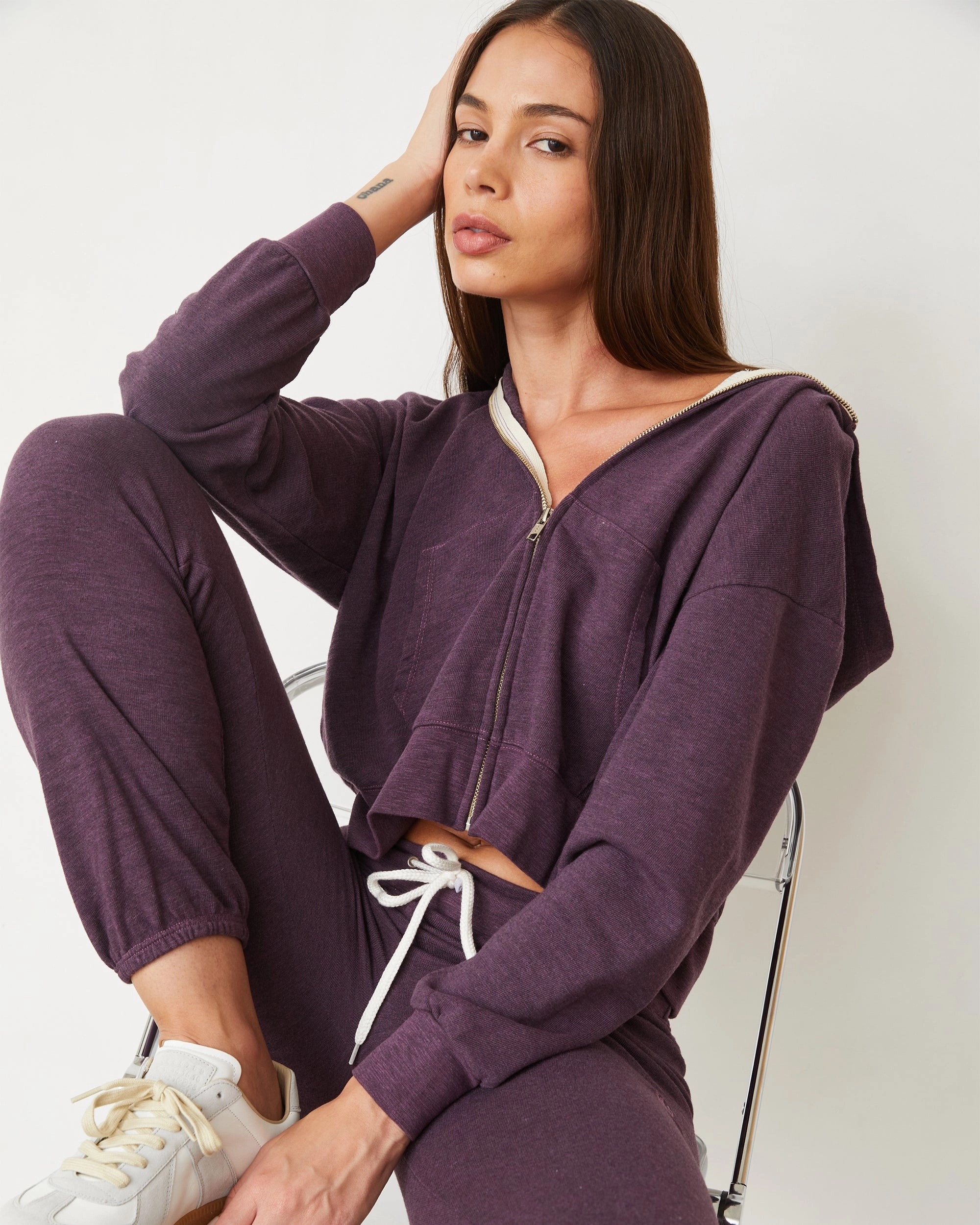 Sustainable Manufacturing Process Original Fleece Zip Up Hoody