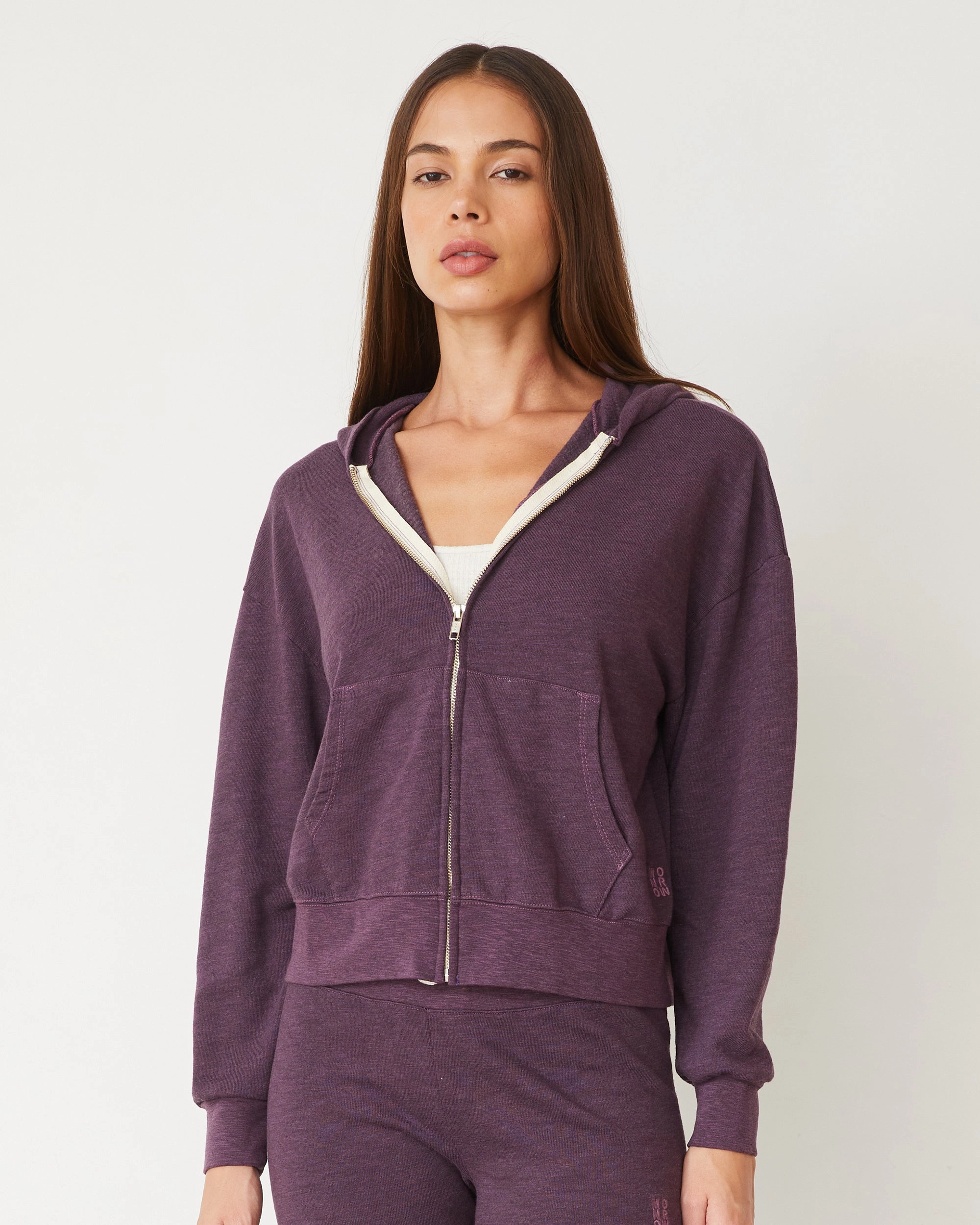 Original Fleece Zip Up Hoody SeamFree Knitting