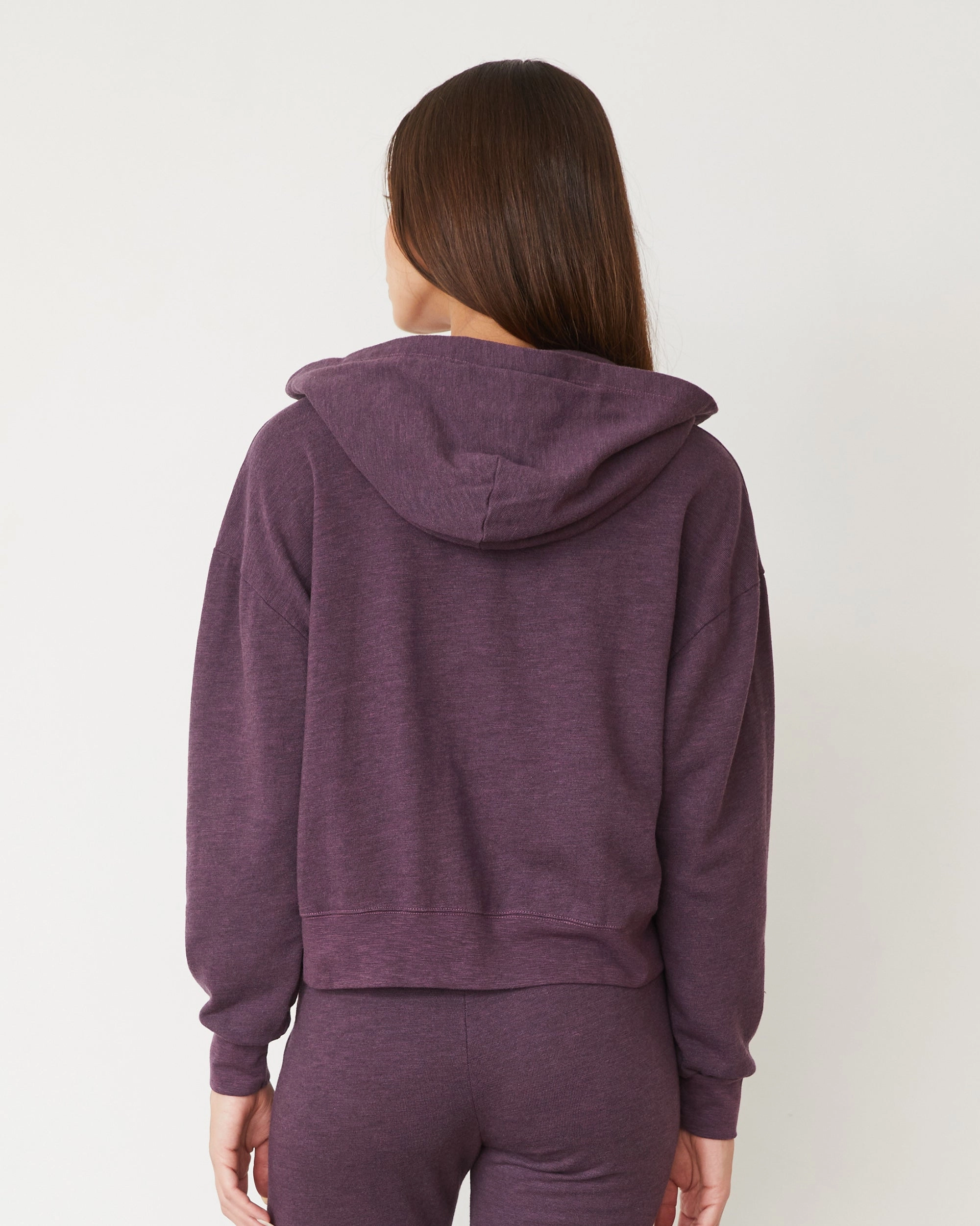 Original Fleece Zip Up Hoody ReinforcedHems