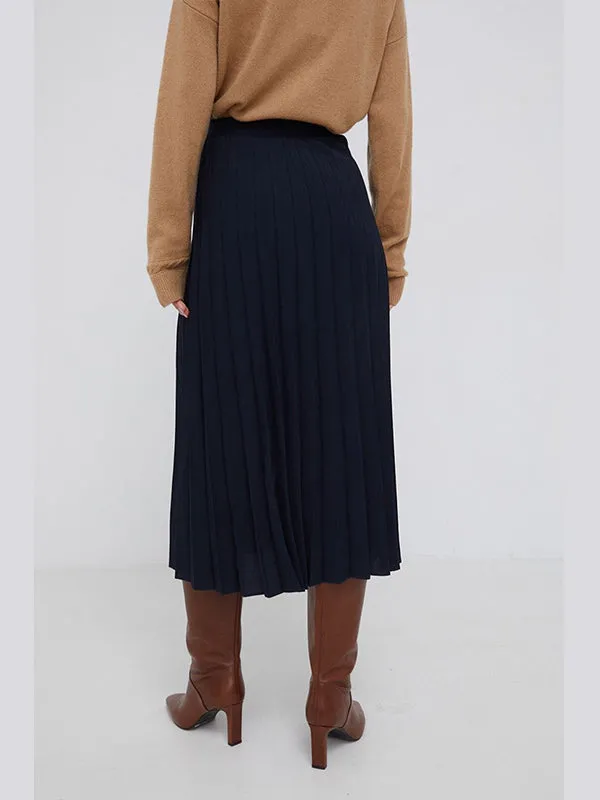 Colorblock Pleated M