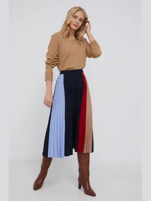 Colorblock Pleated M