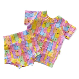 Colorful Bunnies Summer Lounge Set
