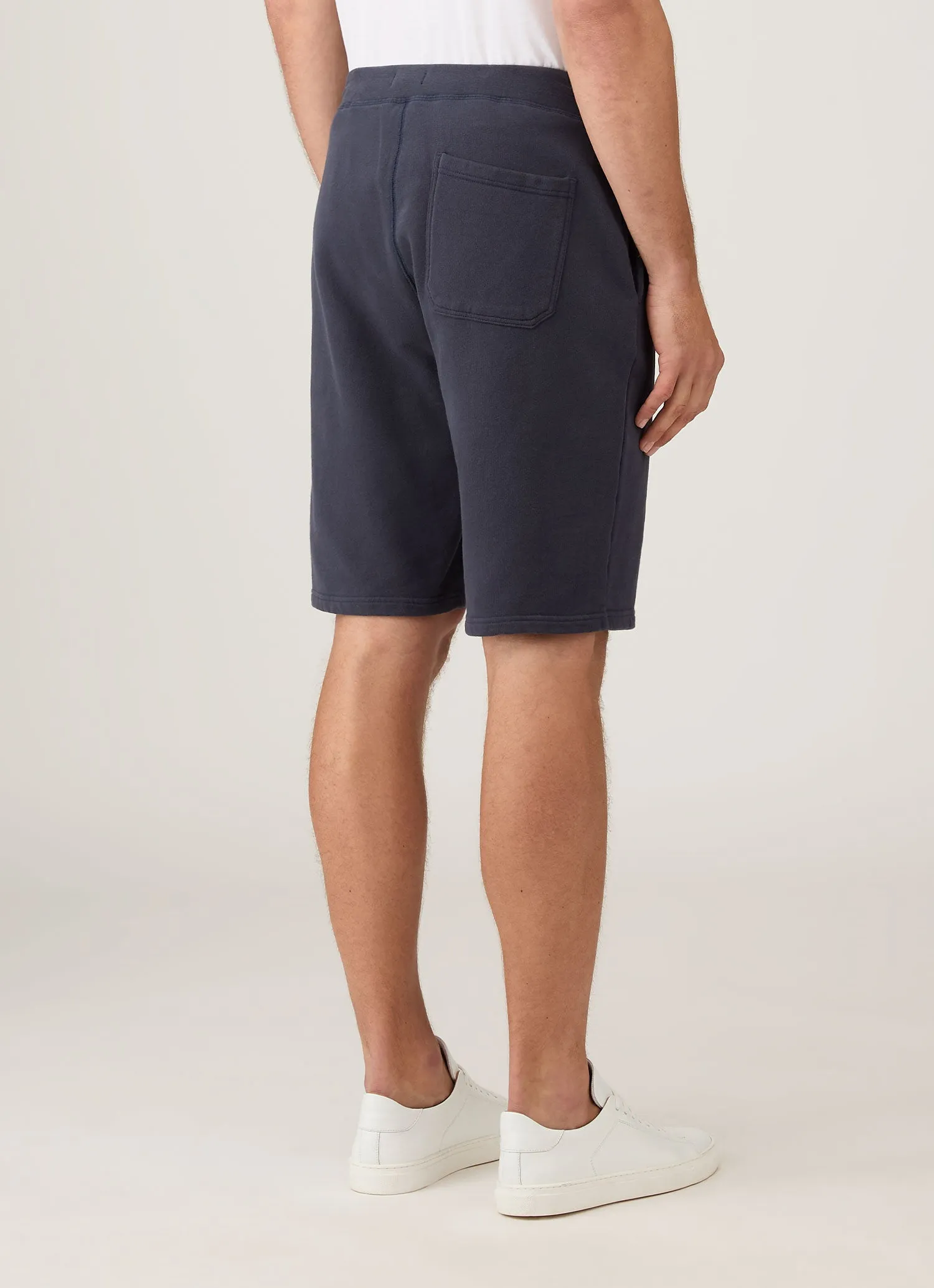Men's Loopback Shorts in Navy Daily Fit