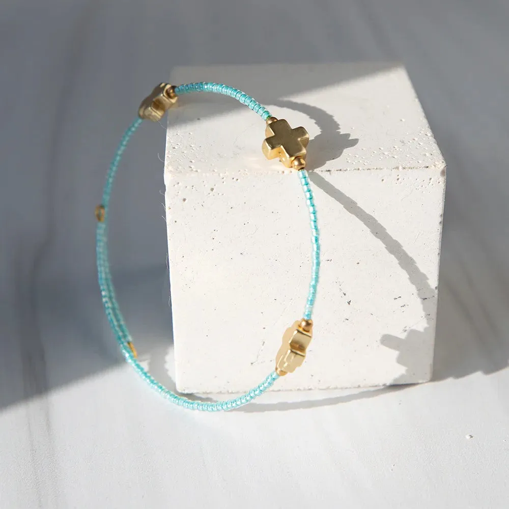 Colorful Faithful Bangle Bracelets