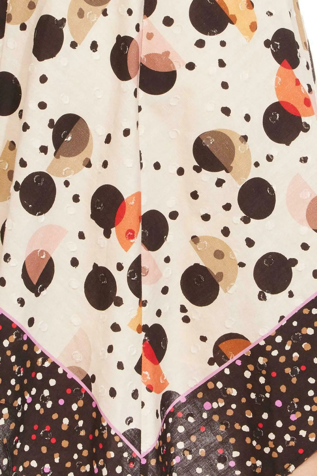 Florentia Sleeveless Midi Dress - Deco Dot Urban Line