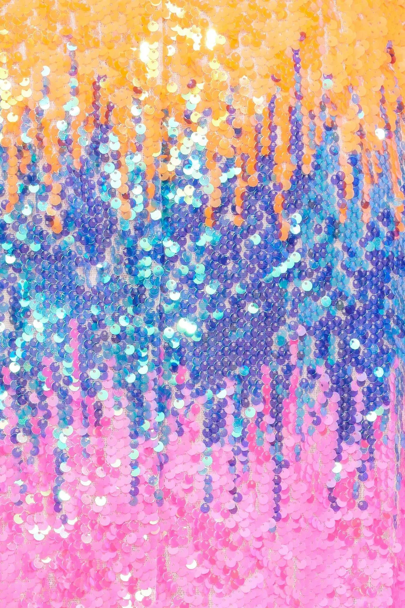 Rita Skirt - Electric Rave Fold Over Detail Relaxed Motion