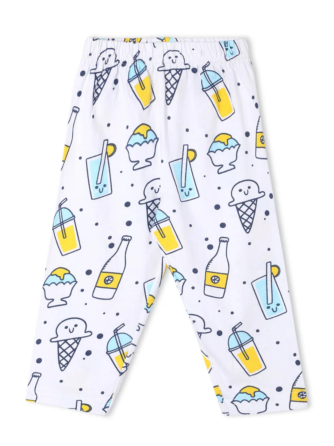 Combo of 2 Baby Pajama Sets -  My Smoothie & Sweet like a Doughnut