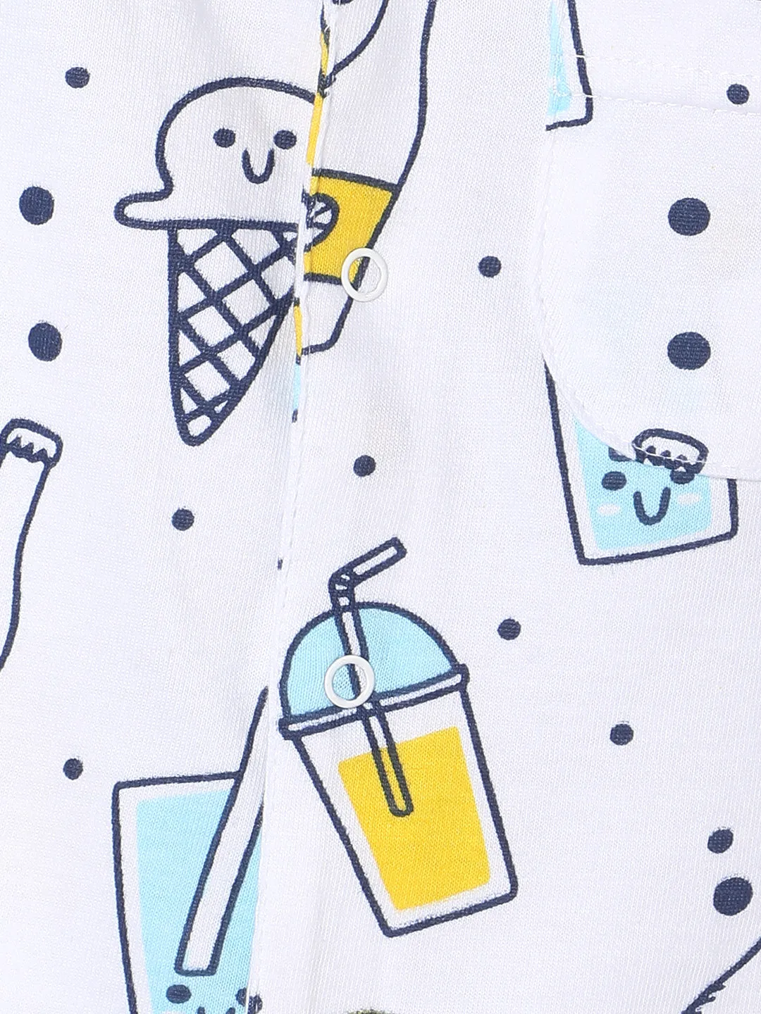 Combo of 2 Baby Pajama Sets -  My Smoothie & Sweet like a Doughnut