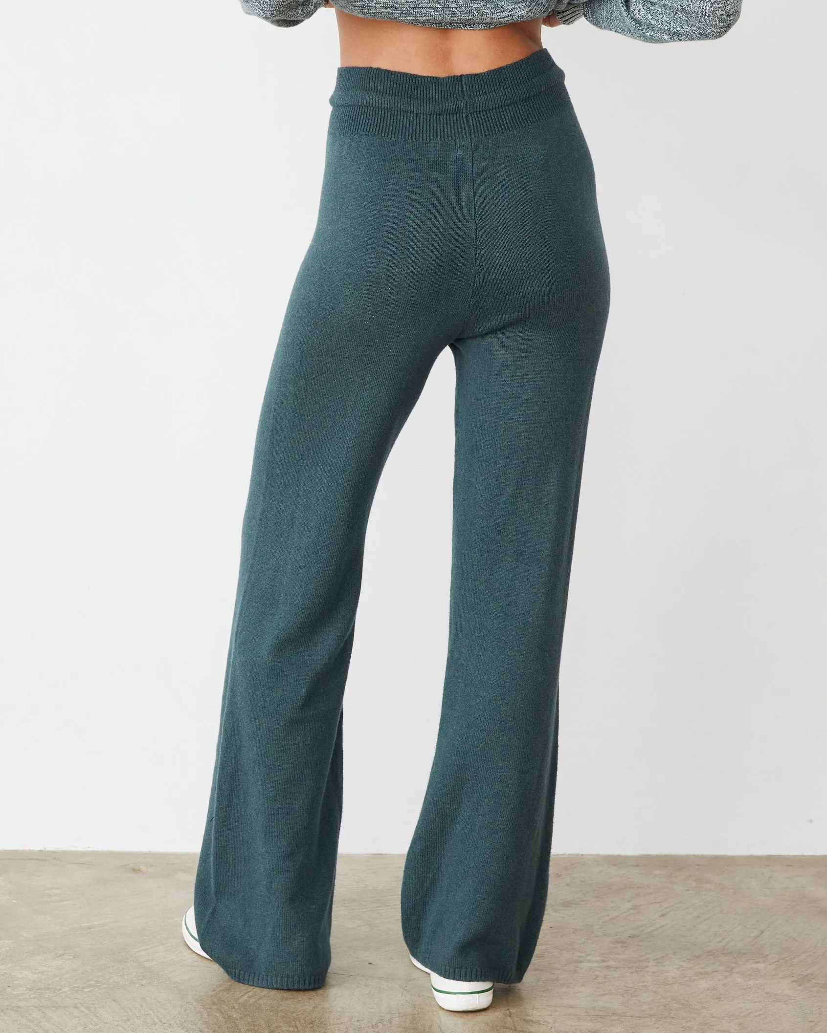 Organic Cotton Cashmere Relaxed Pant All Day Use Slim Profile