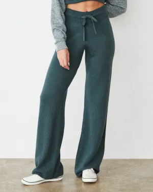 Comfort Flex Organic Cotton Cashmere Relaxed Pant Comfort Wear Button front Organic Cotton Cashmere Relaxed Pant