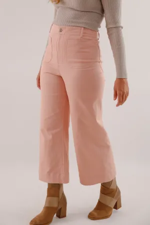 Comfort waistband Taking A Pause Denim-Pink Airy Feel Chilly Layering Taking A Pause Denim-Pink