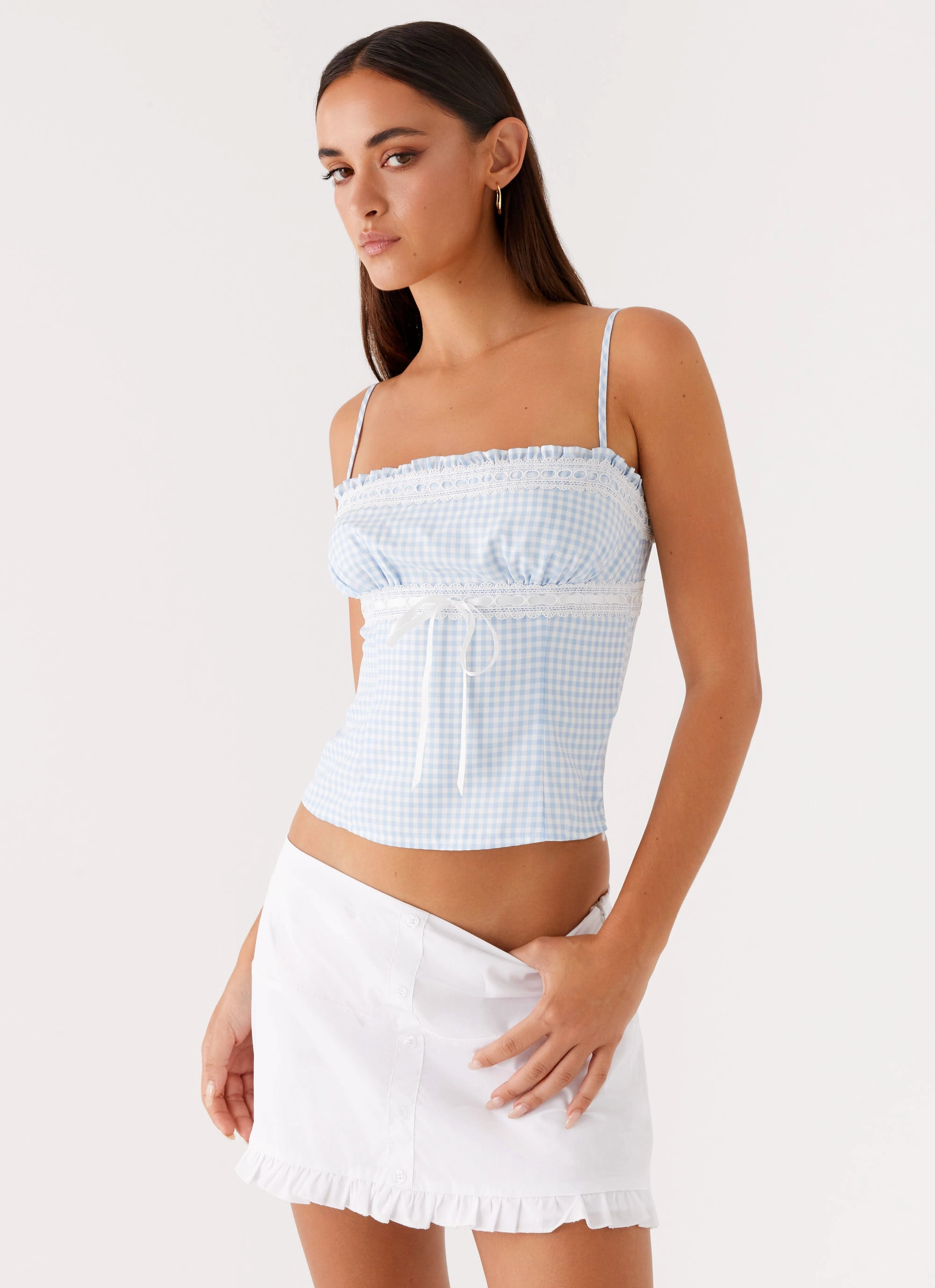 Minimal Fit Modular Pocket System Bristol Mini Skirt - White