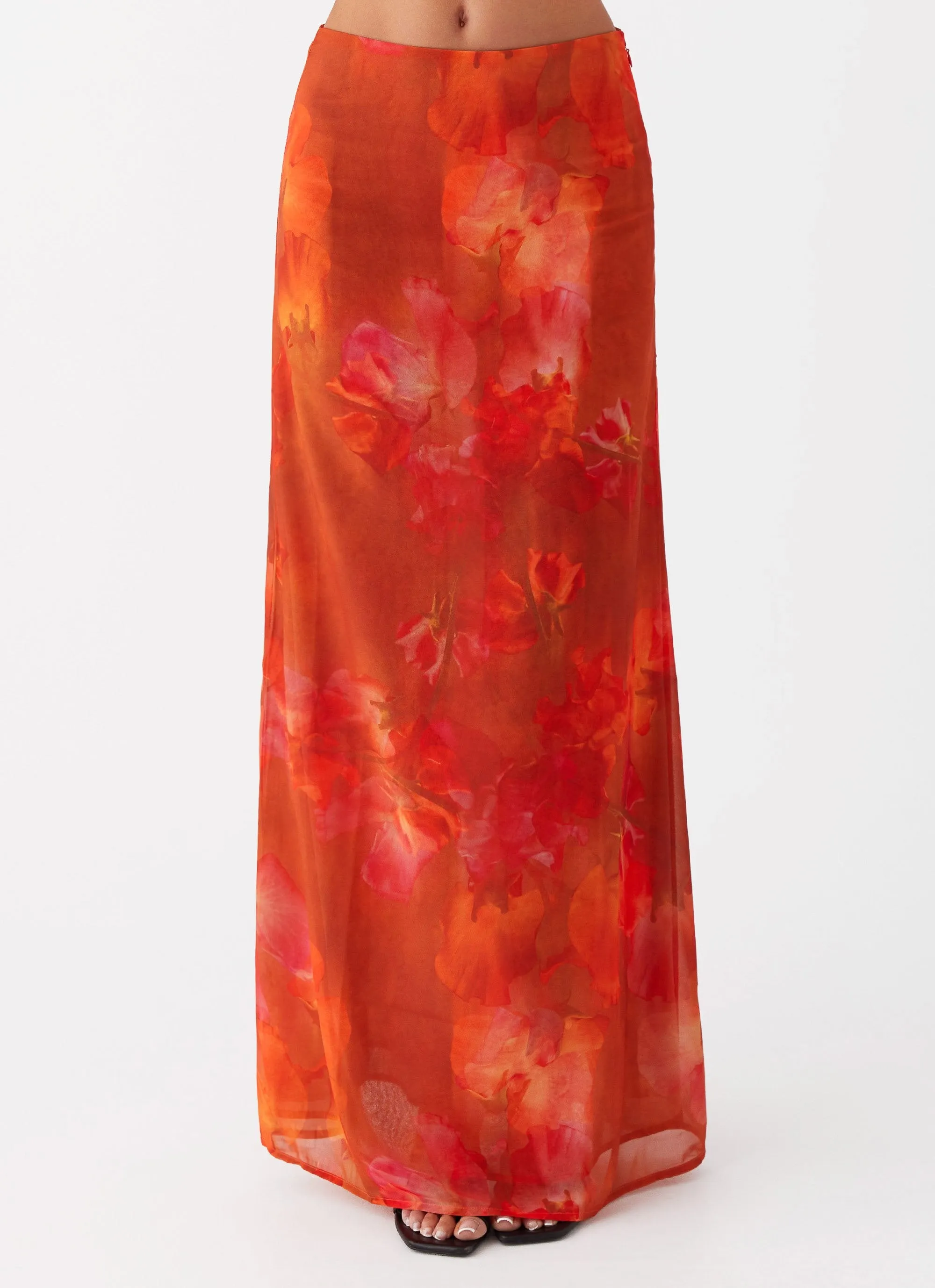Roame Maxi Skirt - Amber Compact Fit BreathableMaterial
