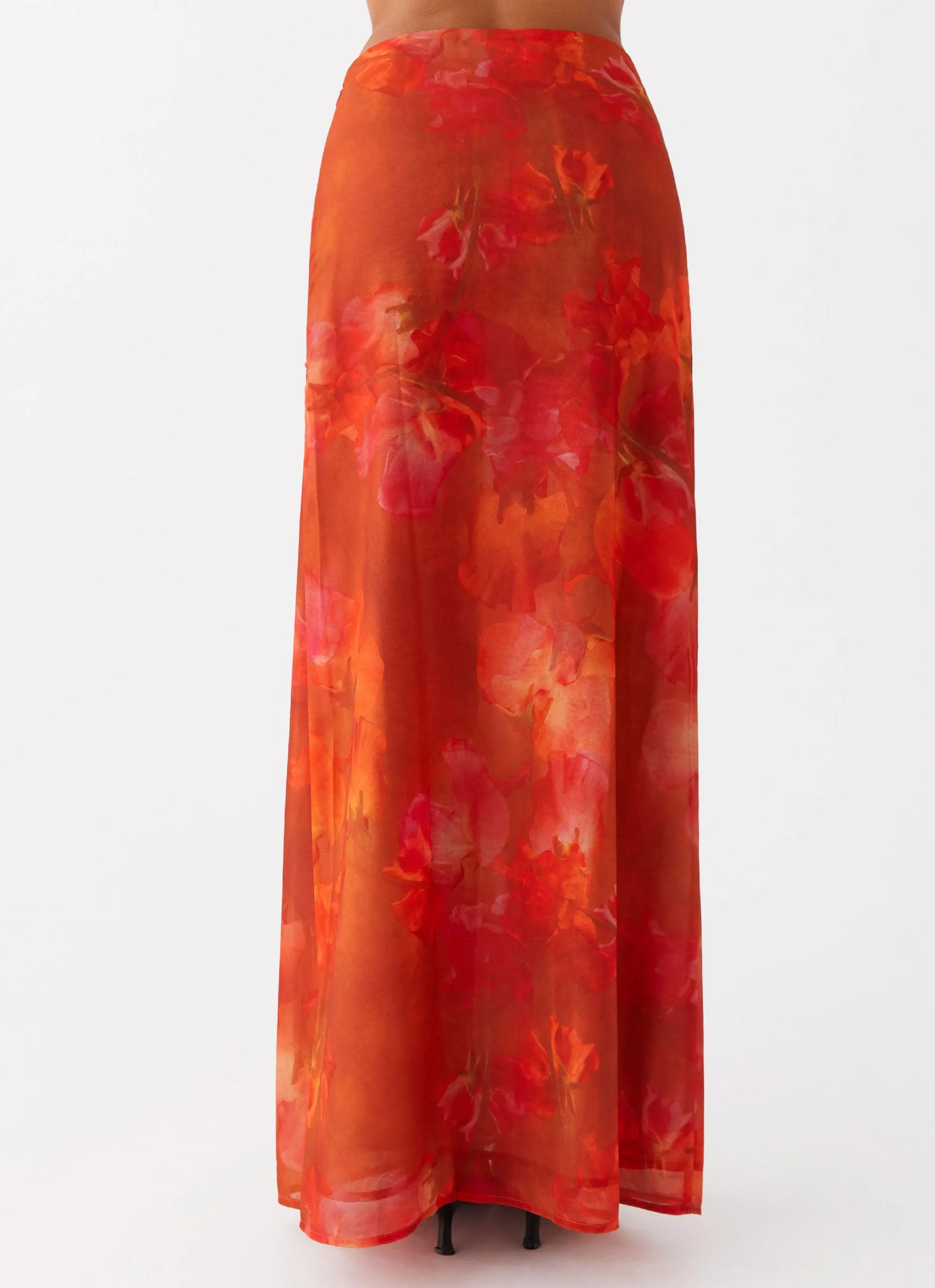 Roame Maxi Skirt - Amber HighRiseWaist Smart Look
