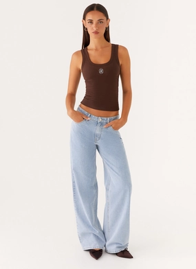 Comfortable Comfort Keanna Low Rise Denim Jeans - Sky Mesh Comfort Keanna Low Rise Denim Jeans - Sky