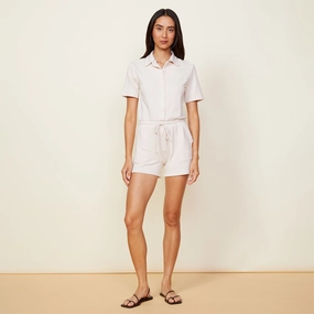 Comfortable Drapes Supersoft Romper Supersoft Romper Cool Structure Cap-Sleeve