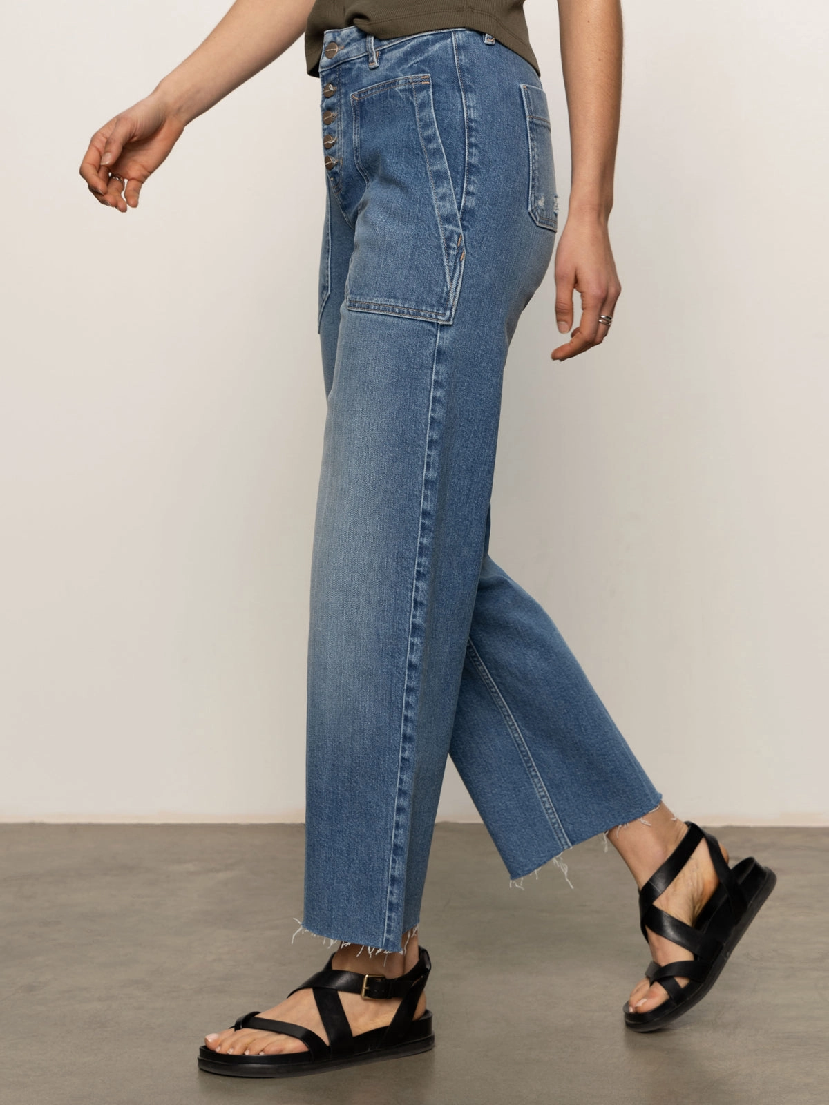 Soleil 90's Straight High Rise Jeans Medium SlimFit