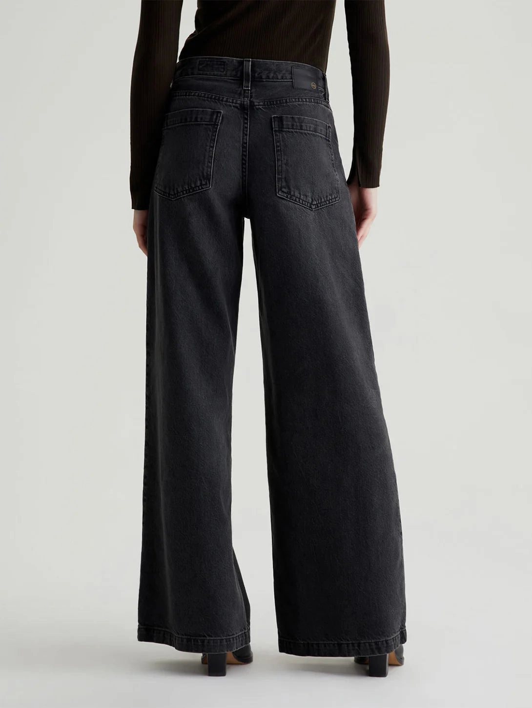 AG Stella Low Slung Palazzo Jean - Overnight High-End Style Anti Static Treatment