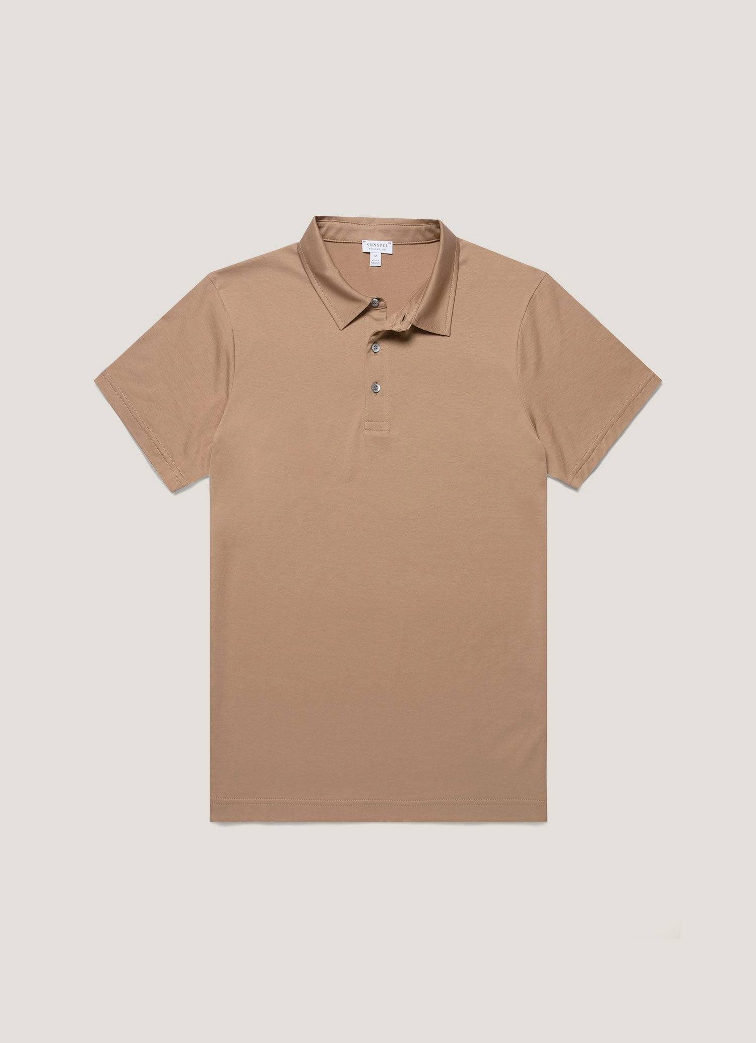 Classic Appeal Men's Classic Jersey Polo Shirt in Dune