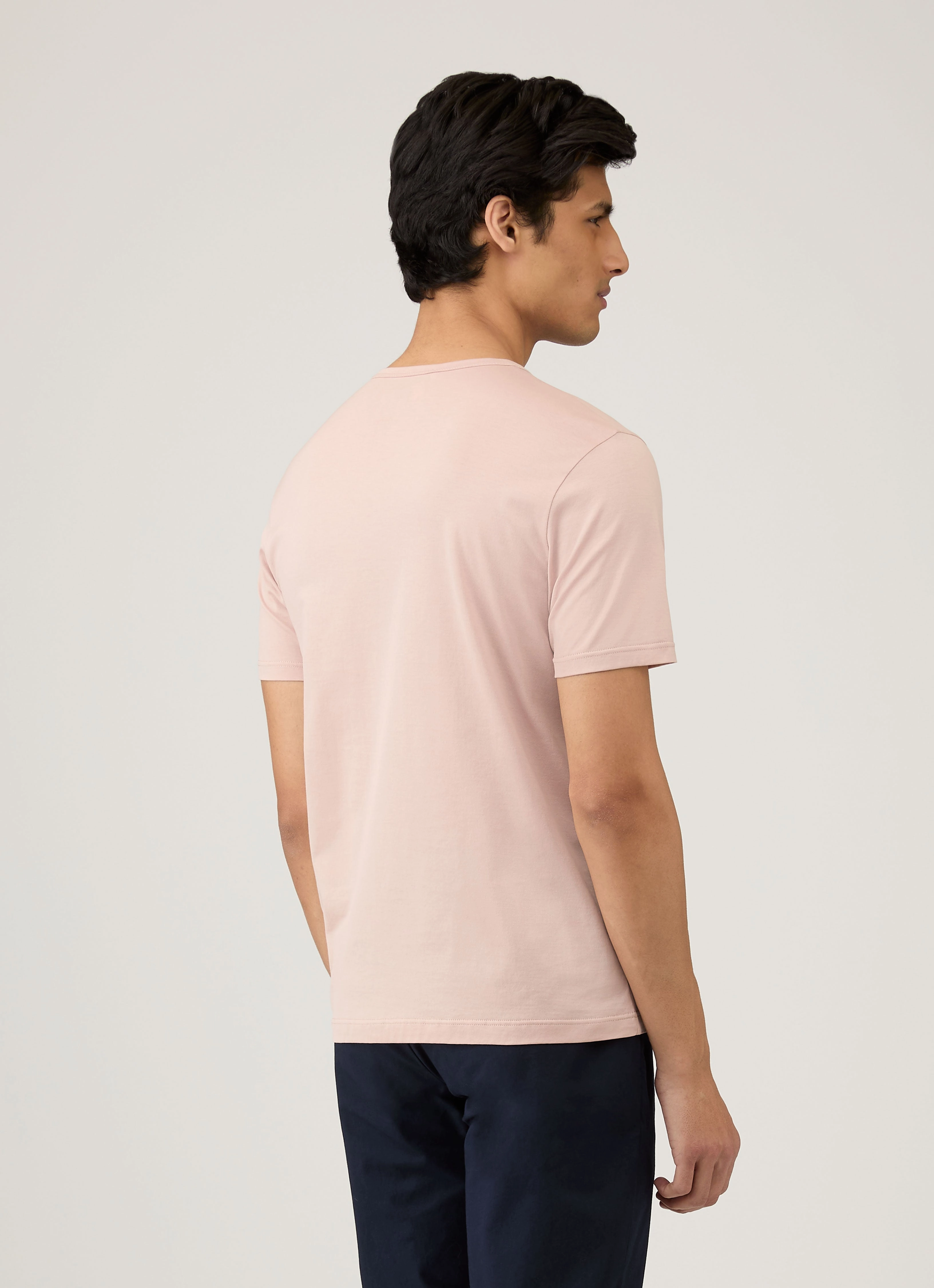 Men's Classic T-shirt in Pale Pink Indoor clothing