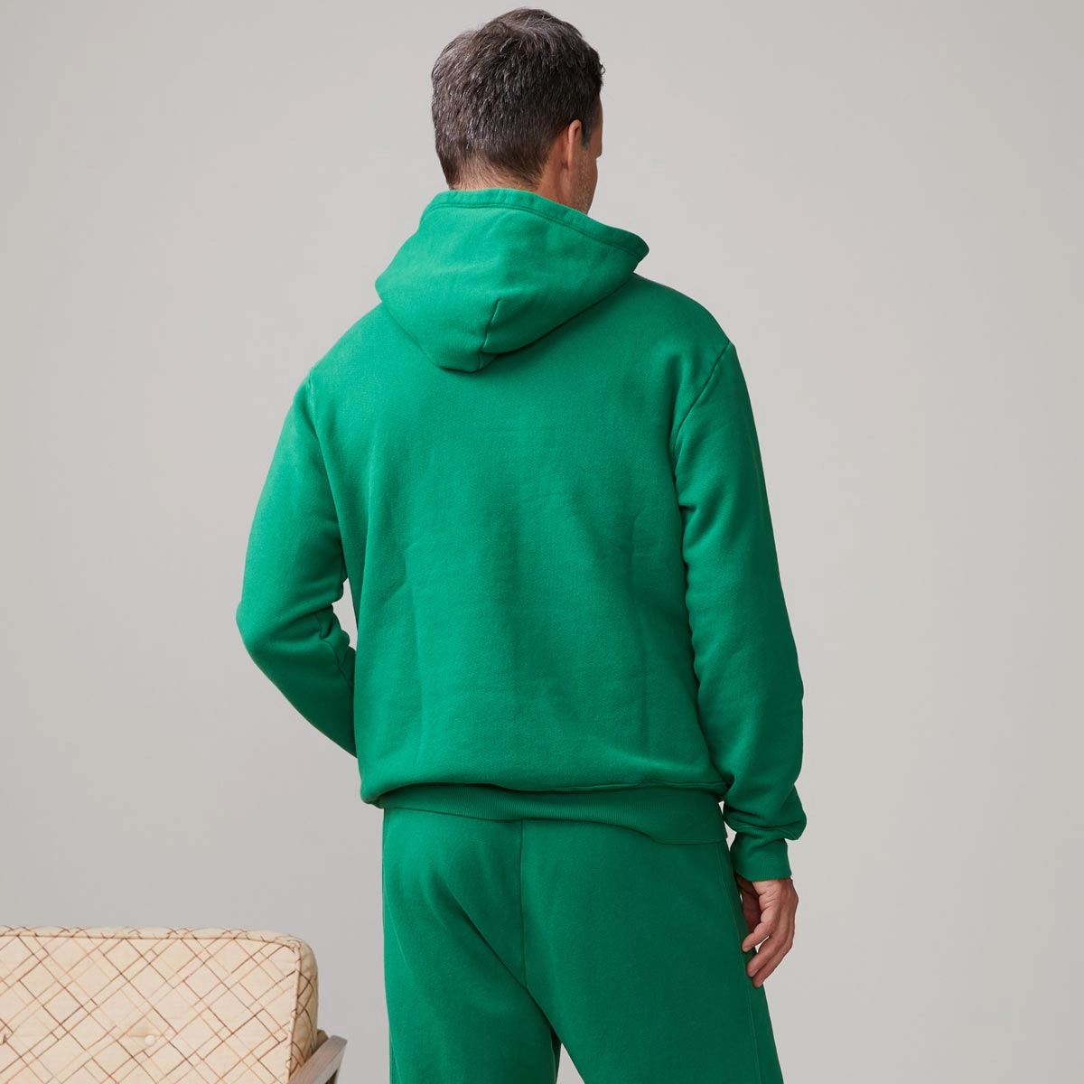 Oversized Hoody Rubberized grip OdorResistantTreatment