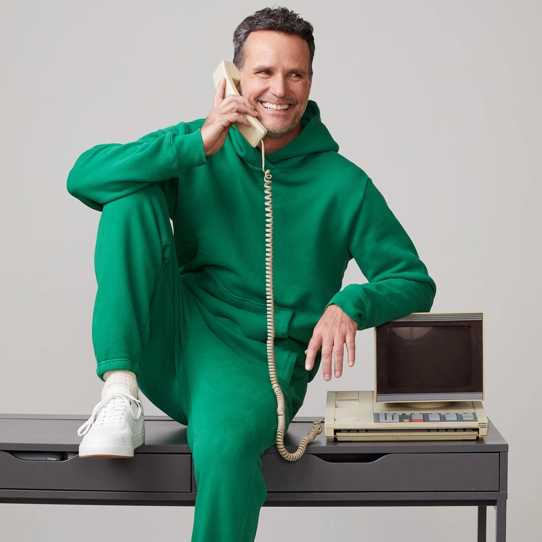 Oversized Hoody Flatlock Seams