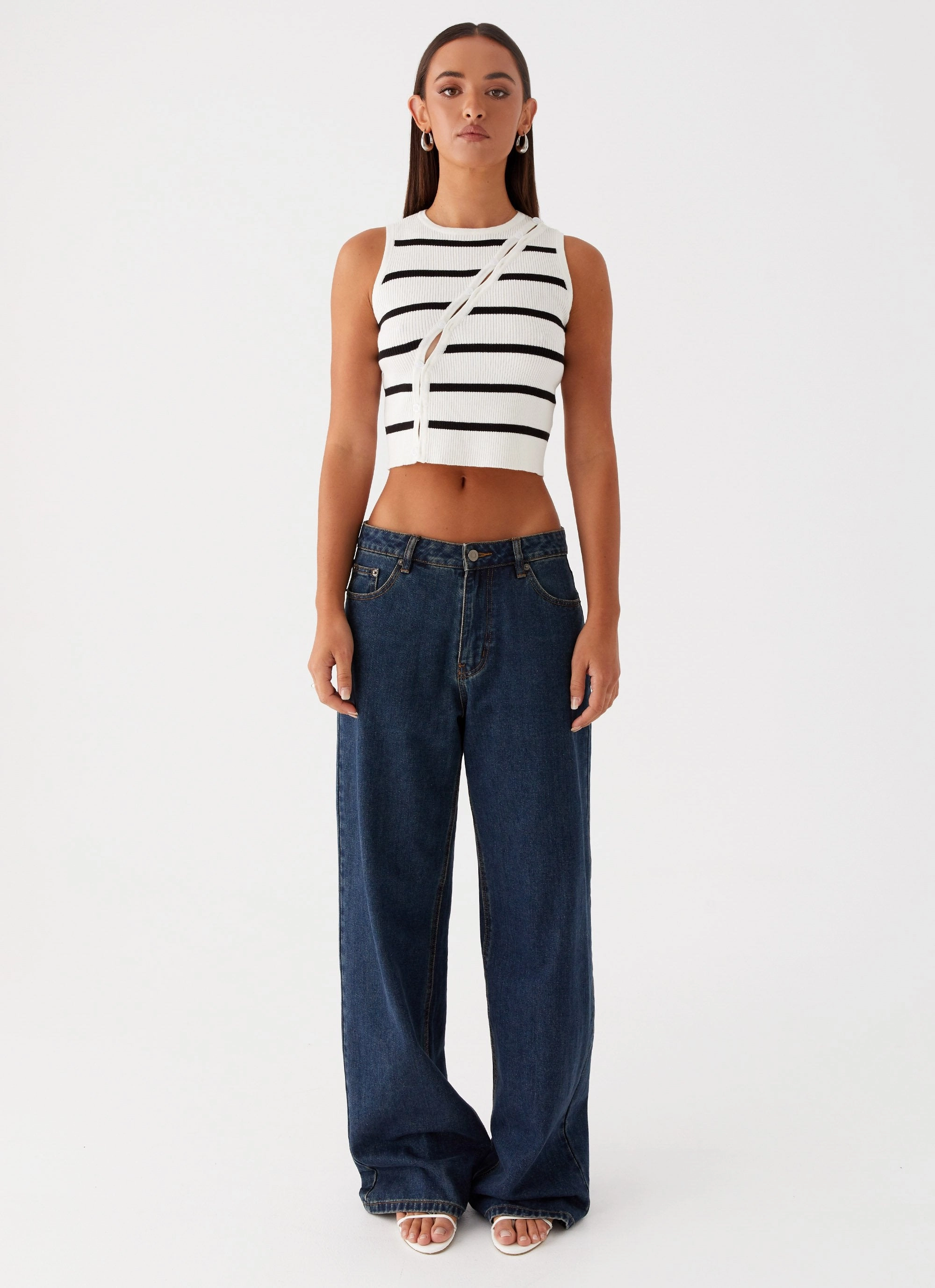 Odor Resistant Coating NonFade Dye Chromatic Charm Knit Top - Ivory