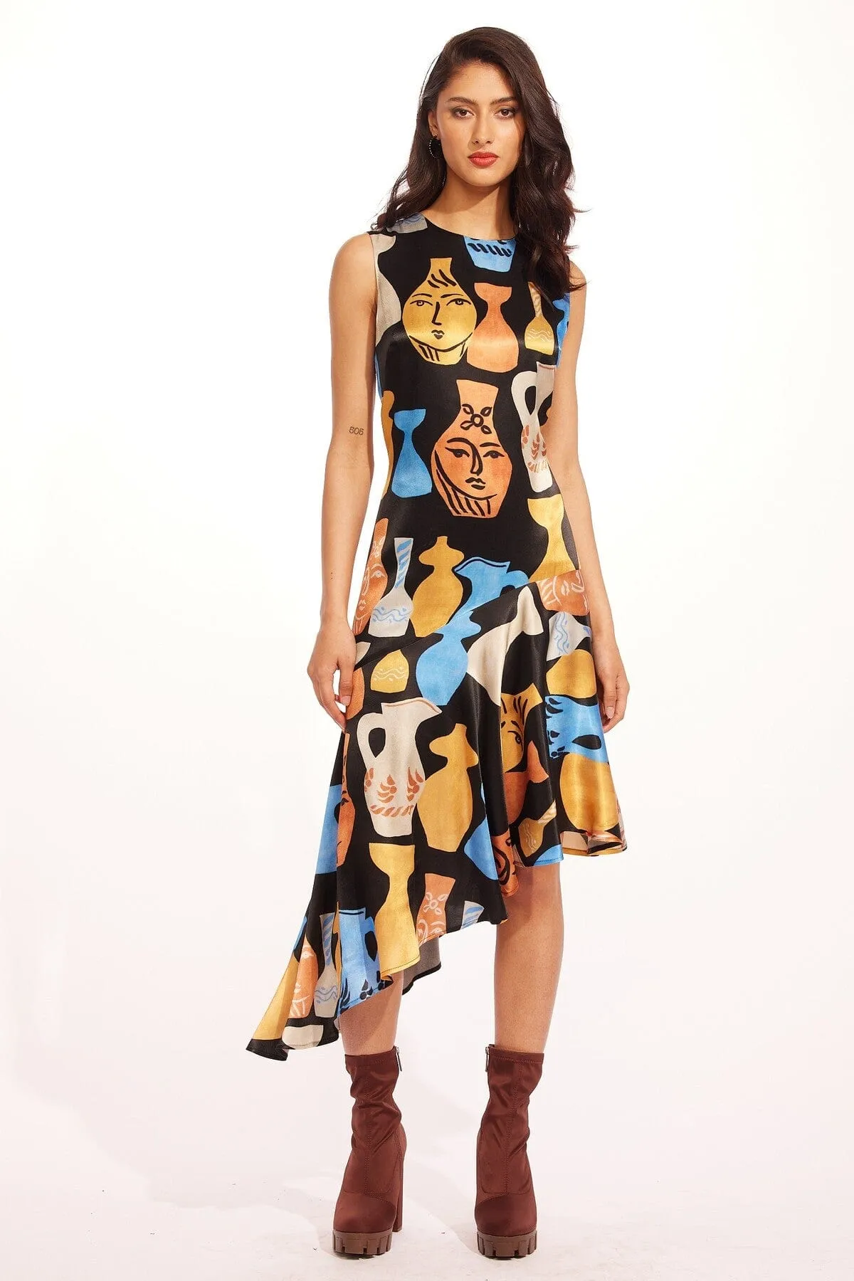 Spring Flow Comtese Dress - Visage