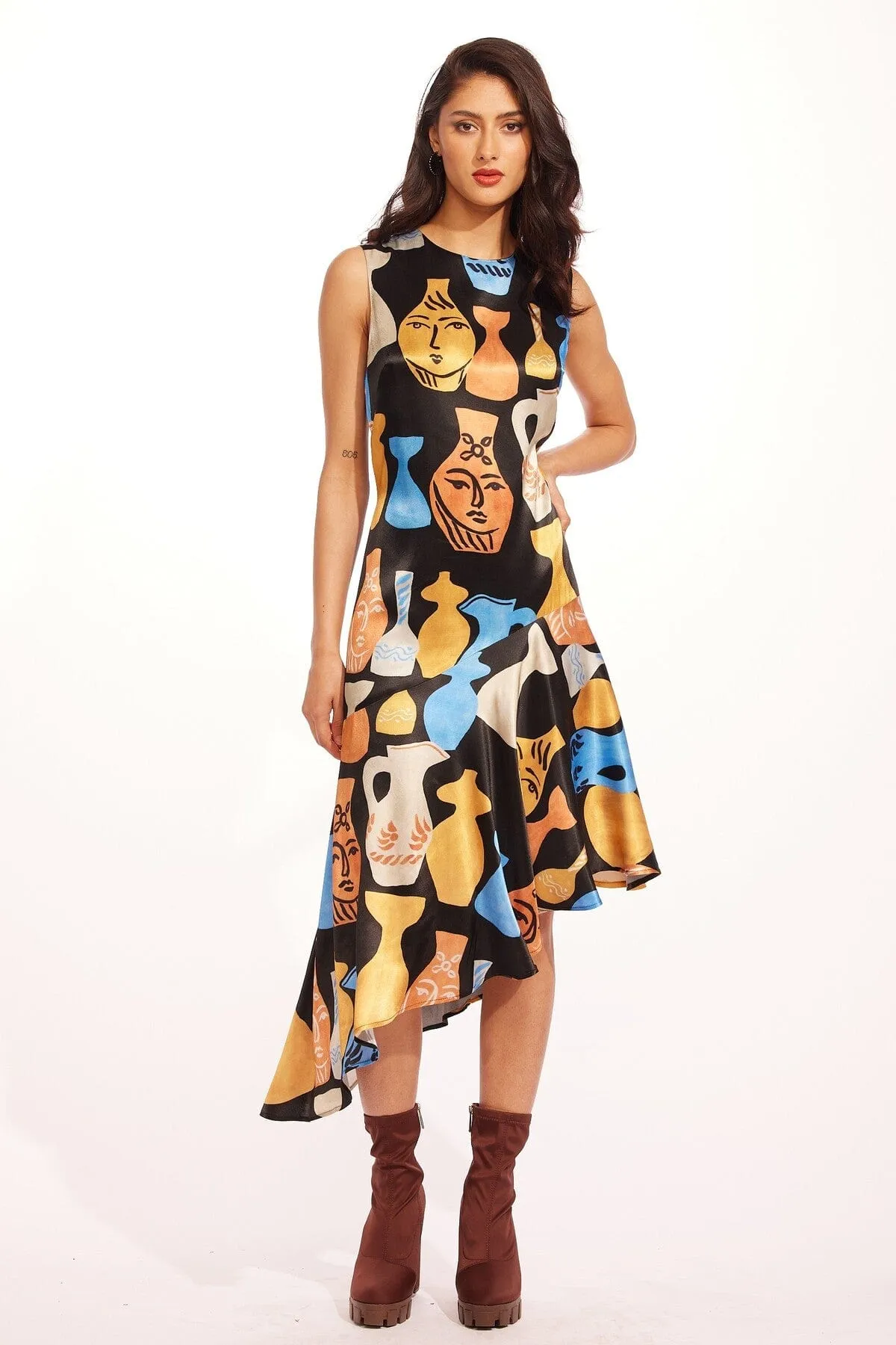 Fast Chic Bright Feel Comtese Dress - Visage