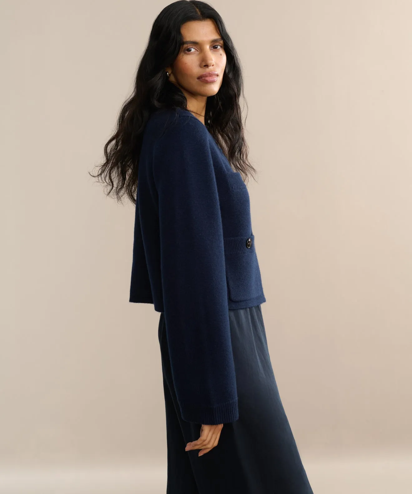 Charlotte Cardigan Odor Resistant Coating Fashionable Shirt