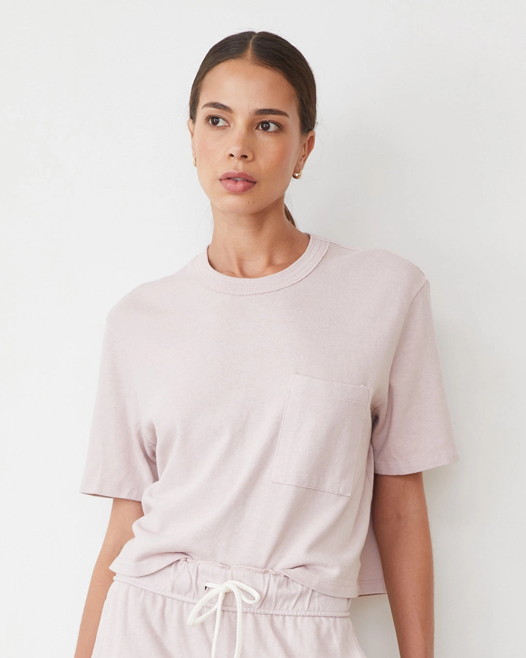 UV Protection Enhanced Vintage Fleece Pocket Crew