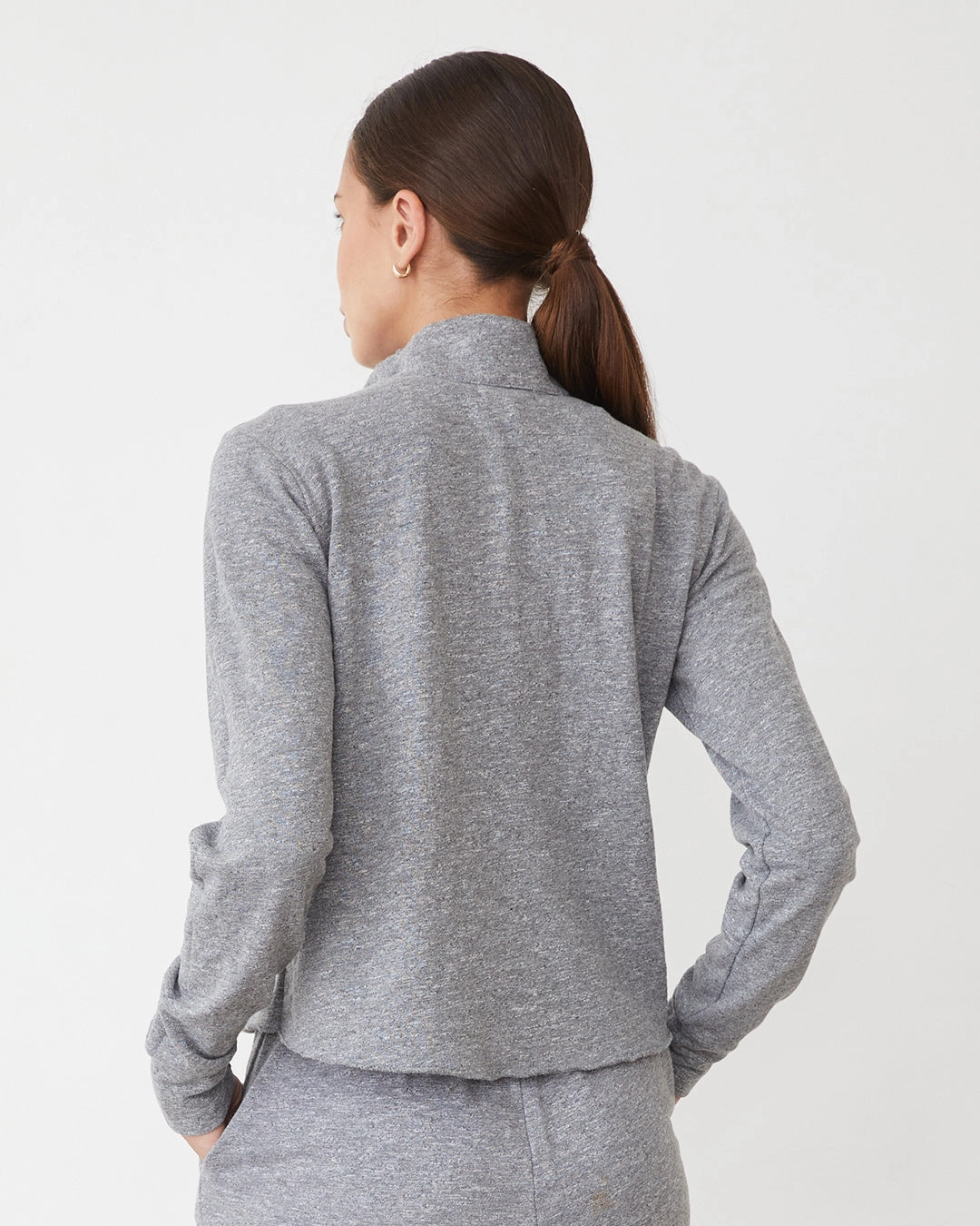 Original Fleece Half Zip Sweatshirt CompressionTechnology Warm Hoodie