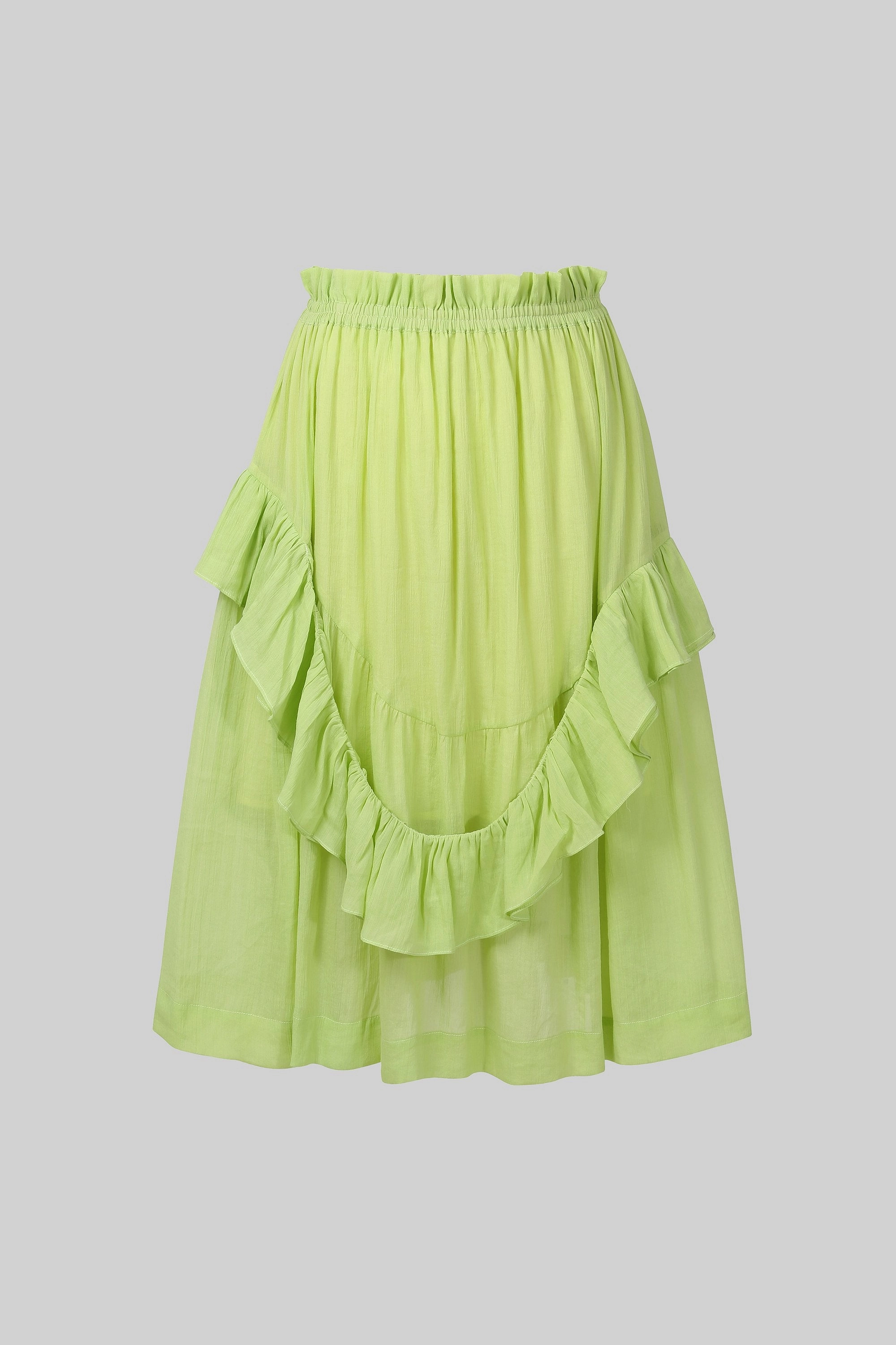 Tulip 03 | Cotton Skirt Noise Free Movement FullLengthZip