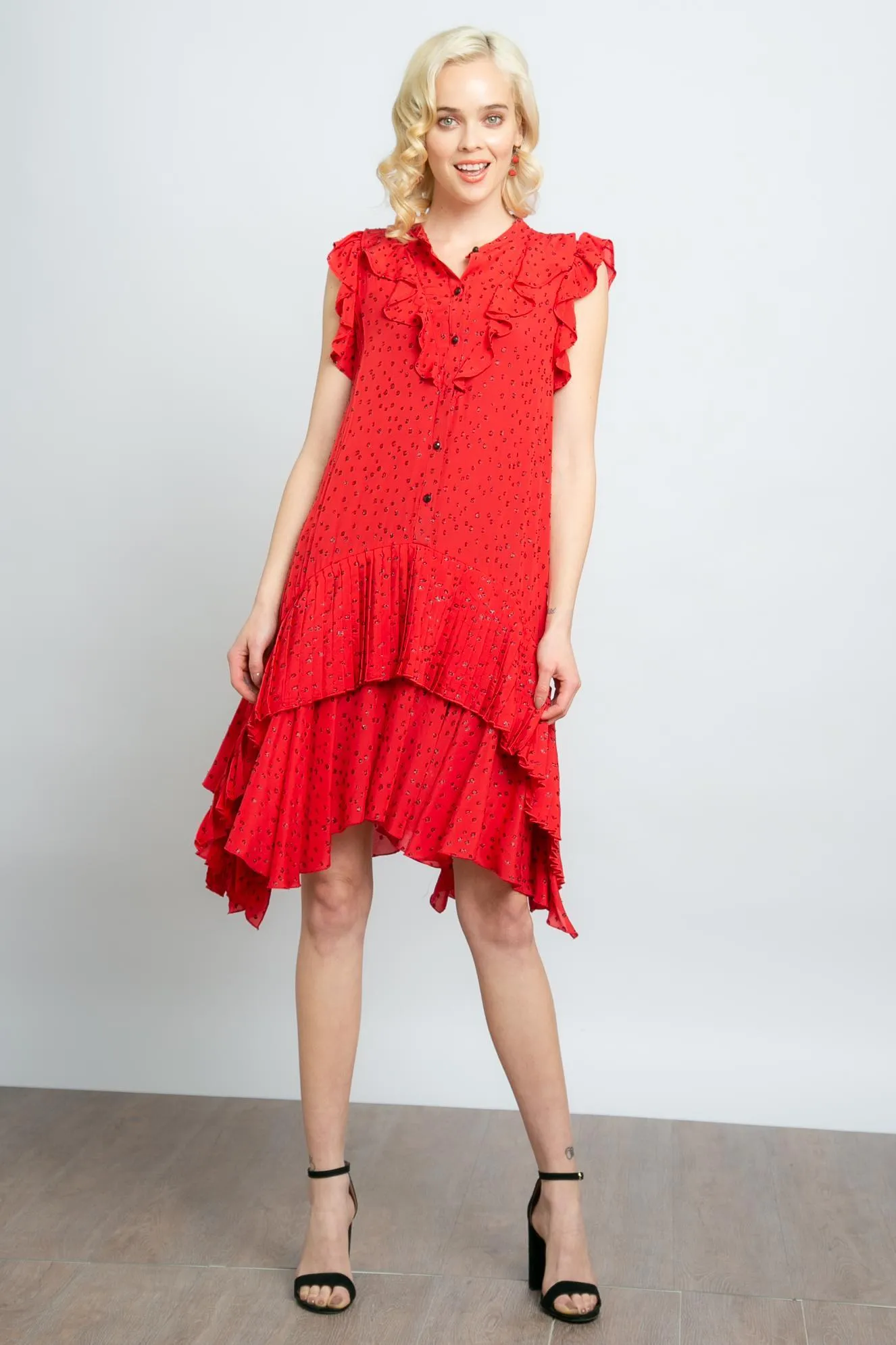 Travel Vibe Masel Dress - Valentine Dot