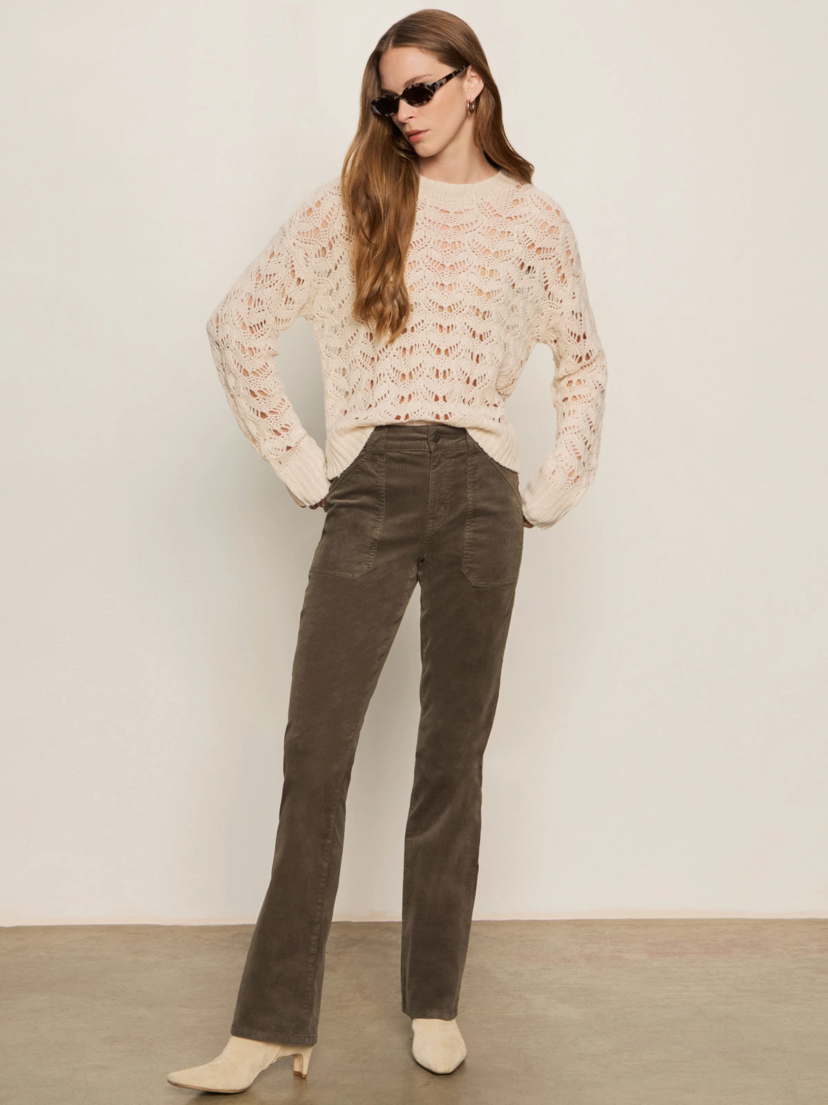 SeamFree Technology Breathable Texture Boheme Popover Light Oat