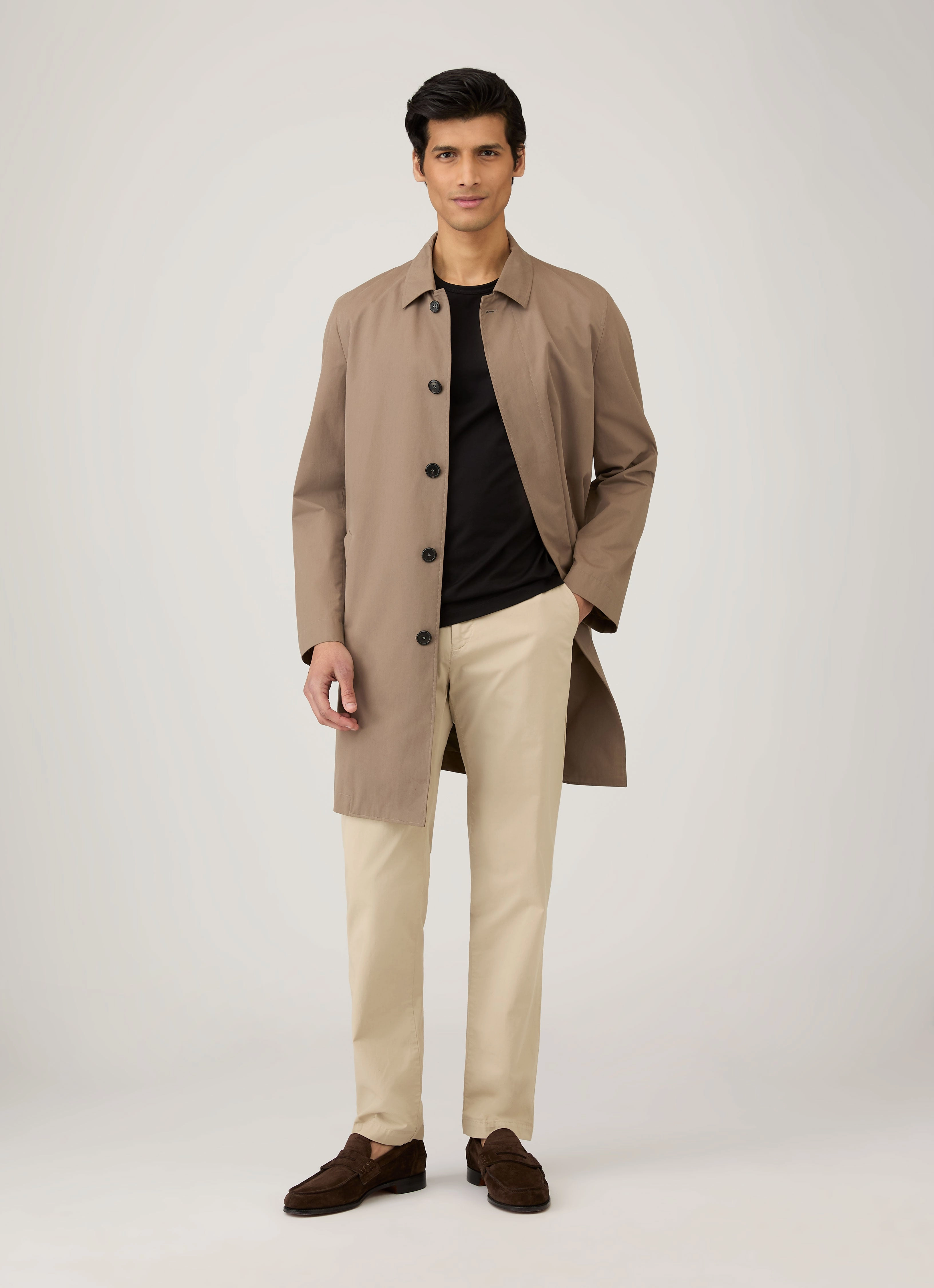 Men's Classic T-shirt in Black Slim Comfort