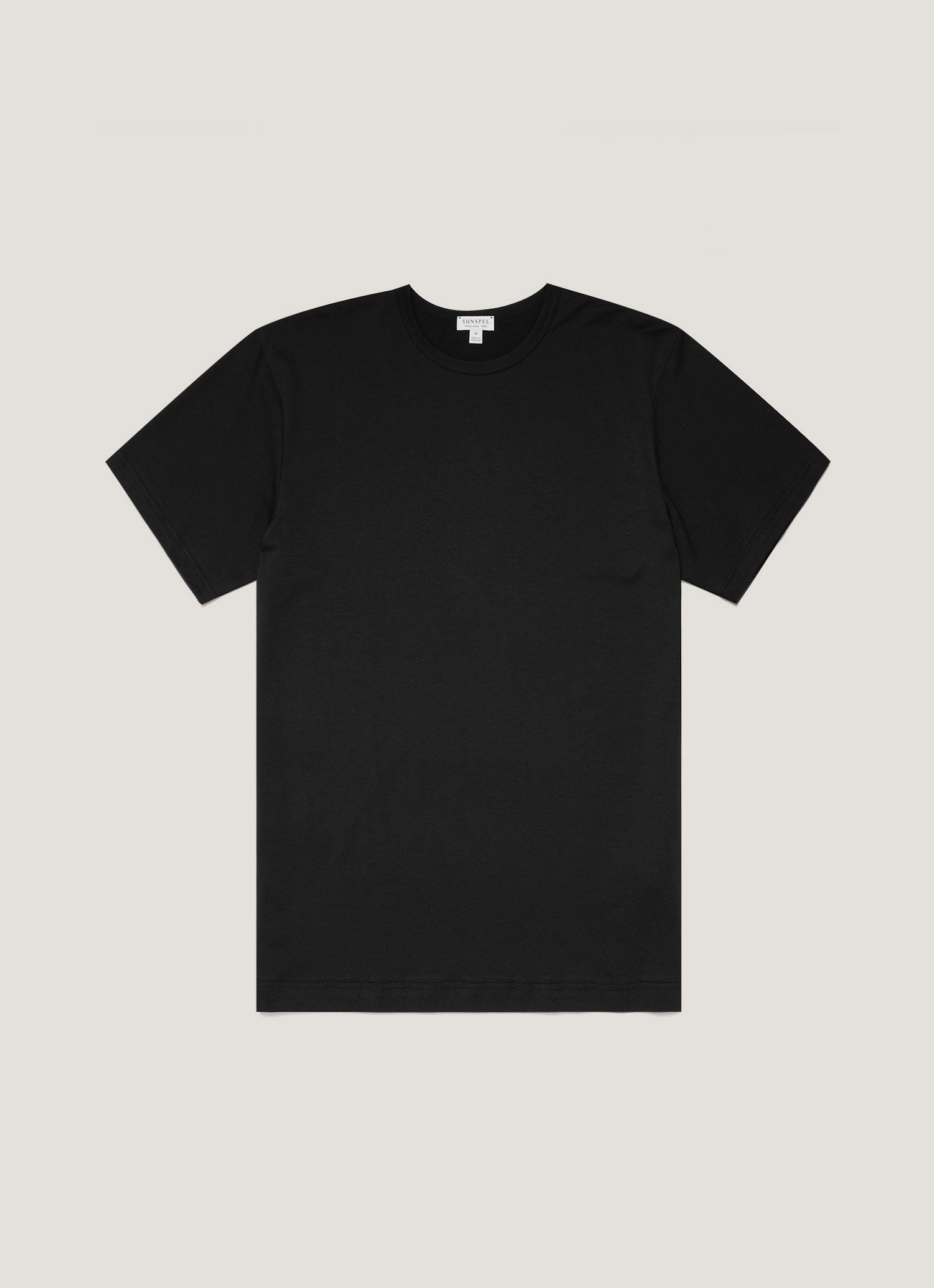 Men's Classic T-shirt in Black Everyday Casual