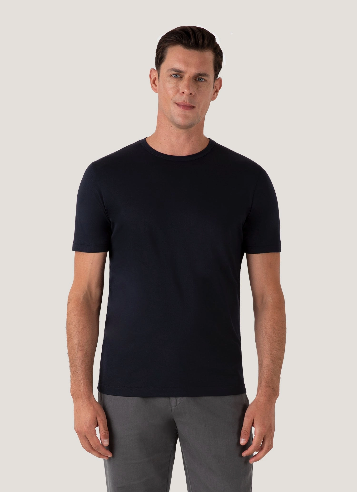 Men's Classic T-shirt in Midnight Navy fade resistant color