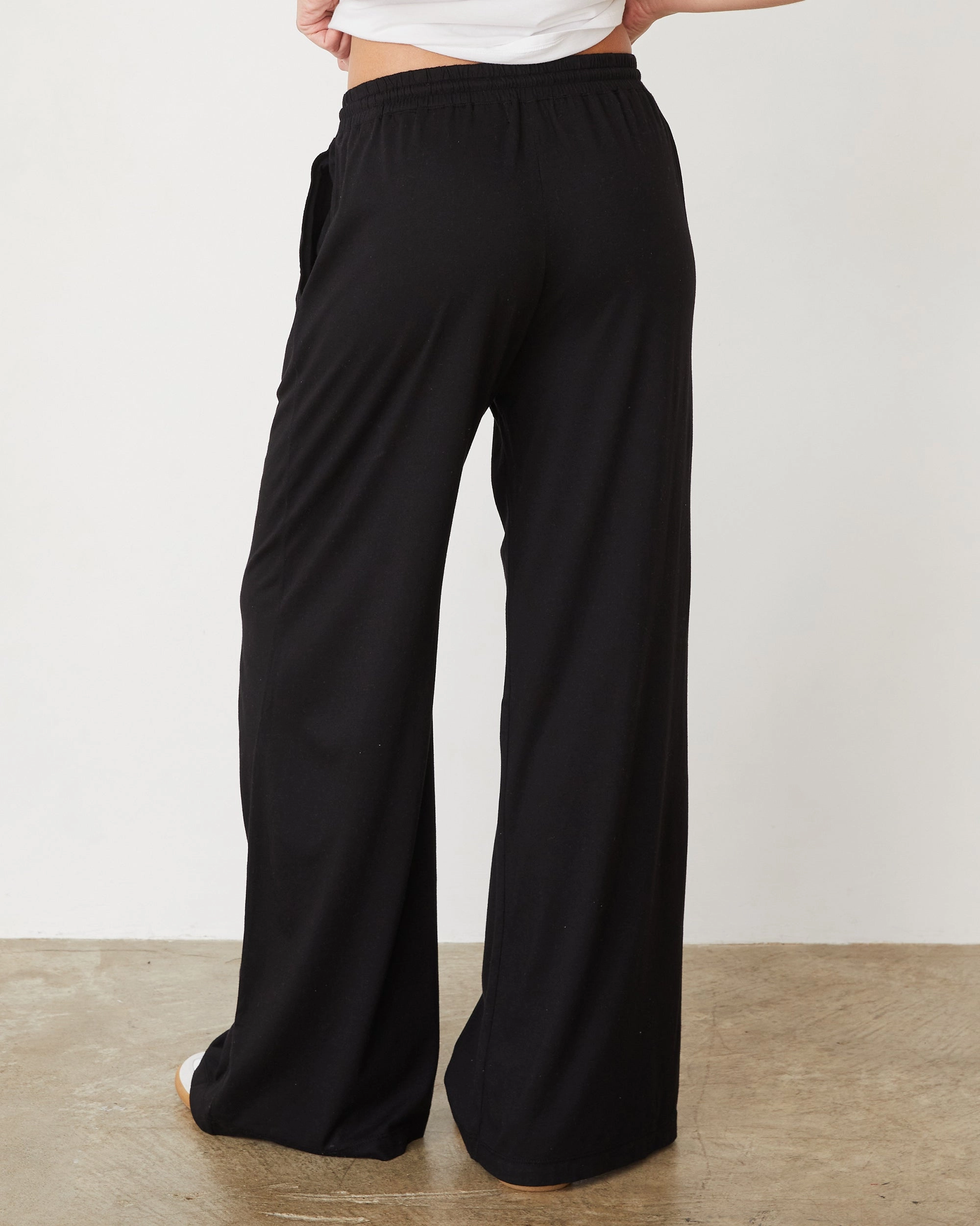 All Occasion Organic Jersey Wide Leg Pant